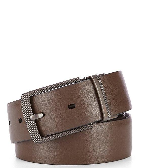 Roundtree & Yorke Reversible Montana Leather Belt Product Image