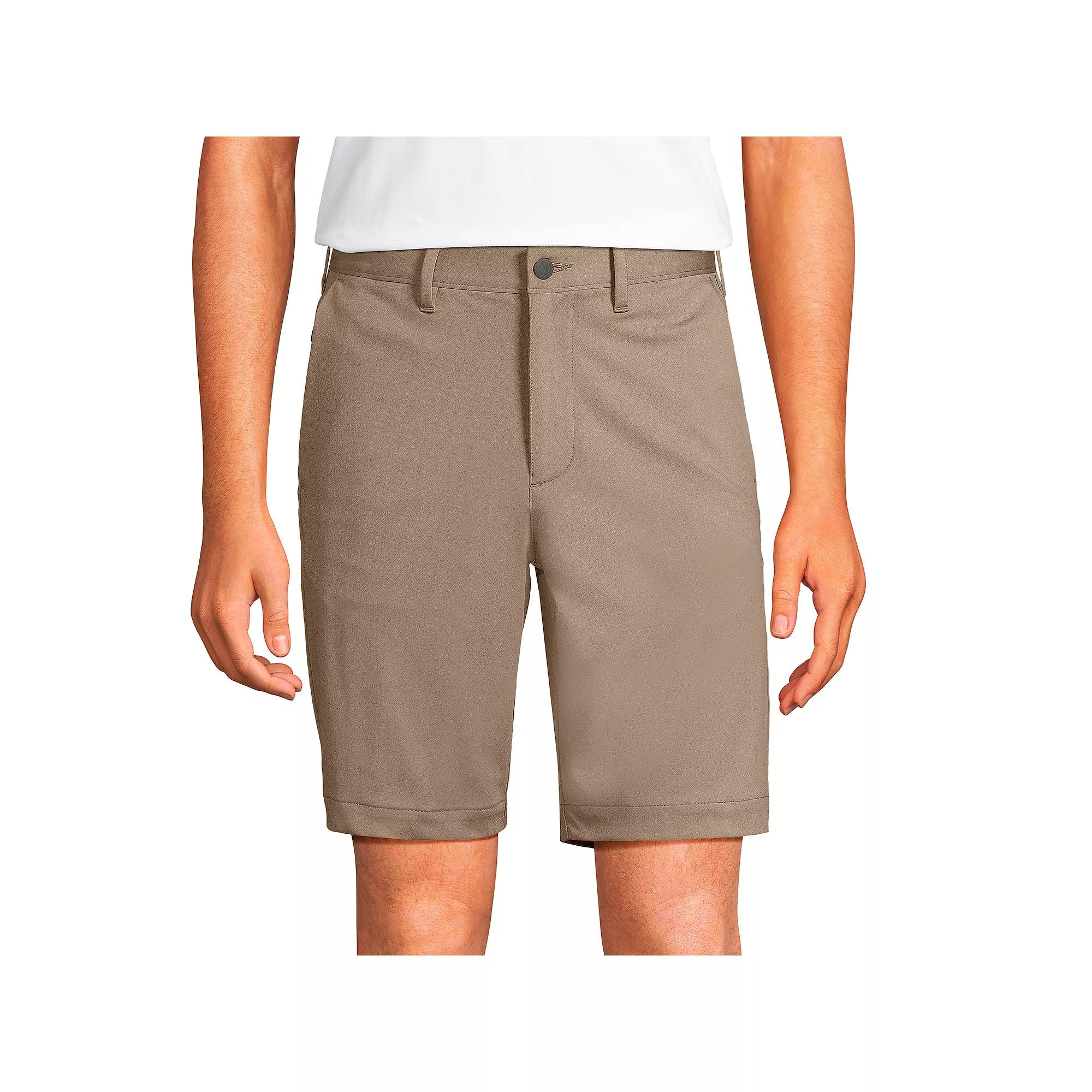 Men's Lands' End Traditional-Fit 9-inch Flex Performance Golf Shorts,  Product Image