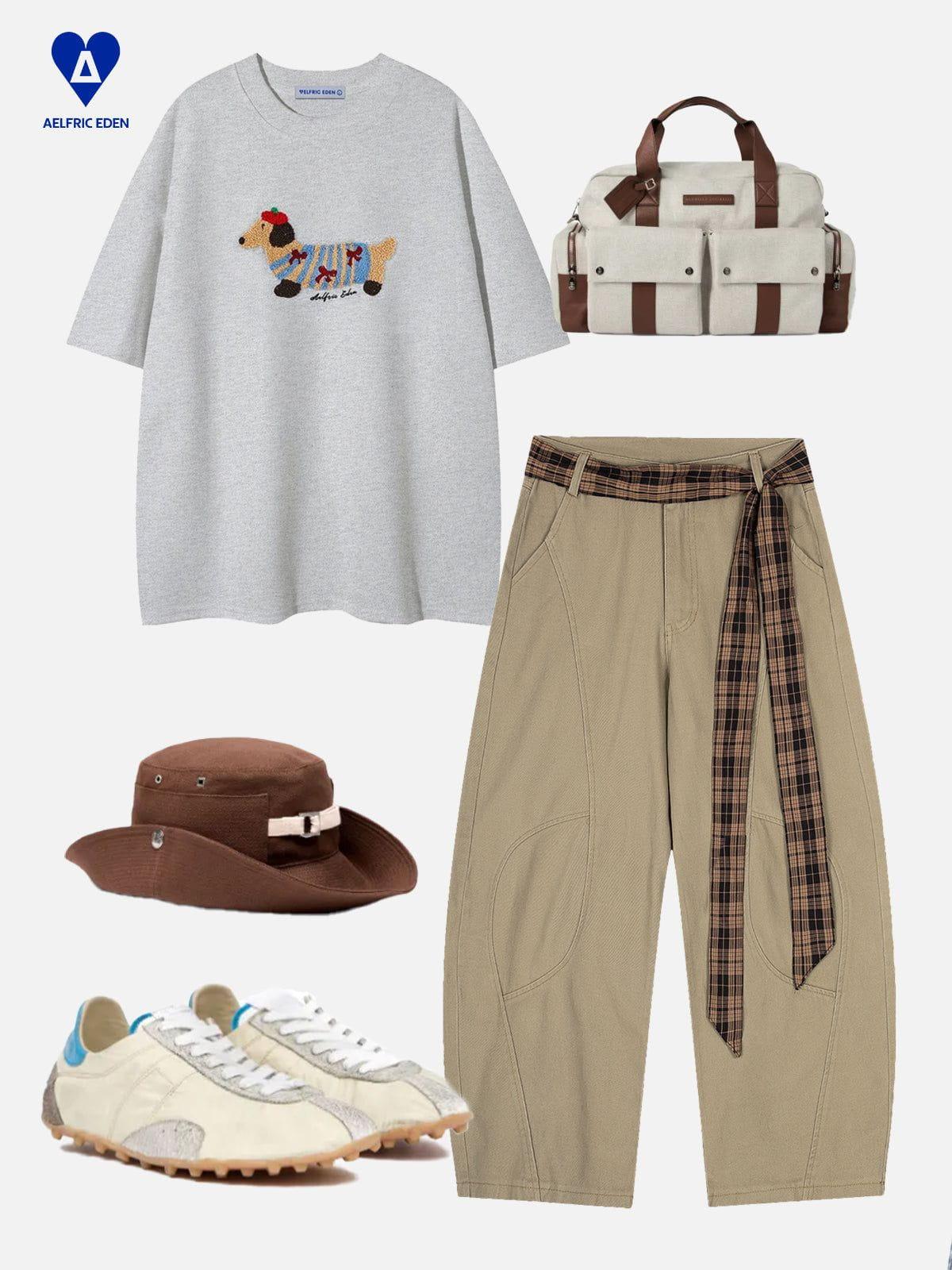 Aelfric Eden Belt Super Baggy Barrel Cargo Pants Product Image