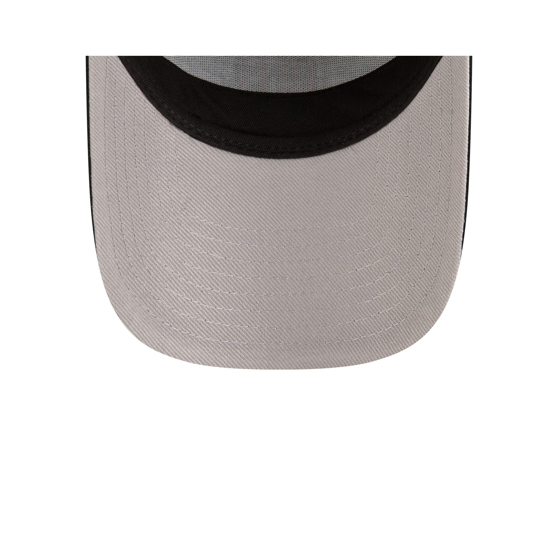 AC Milan Black 9FORTY A-Frame Trucker Hat Male Product Image