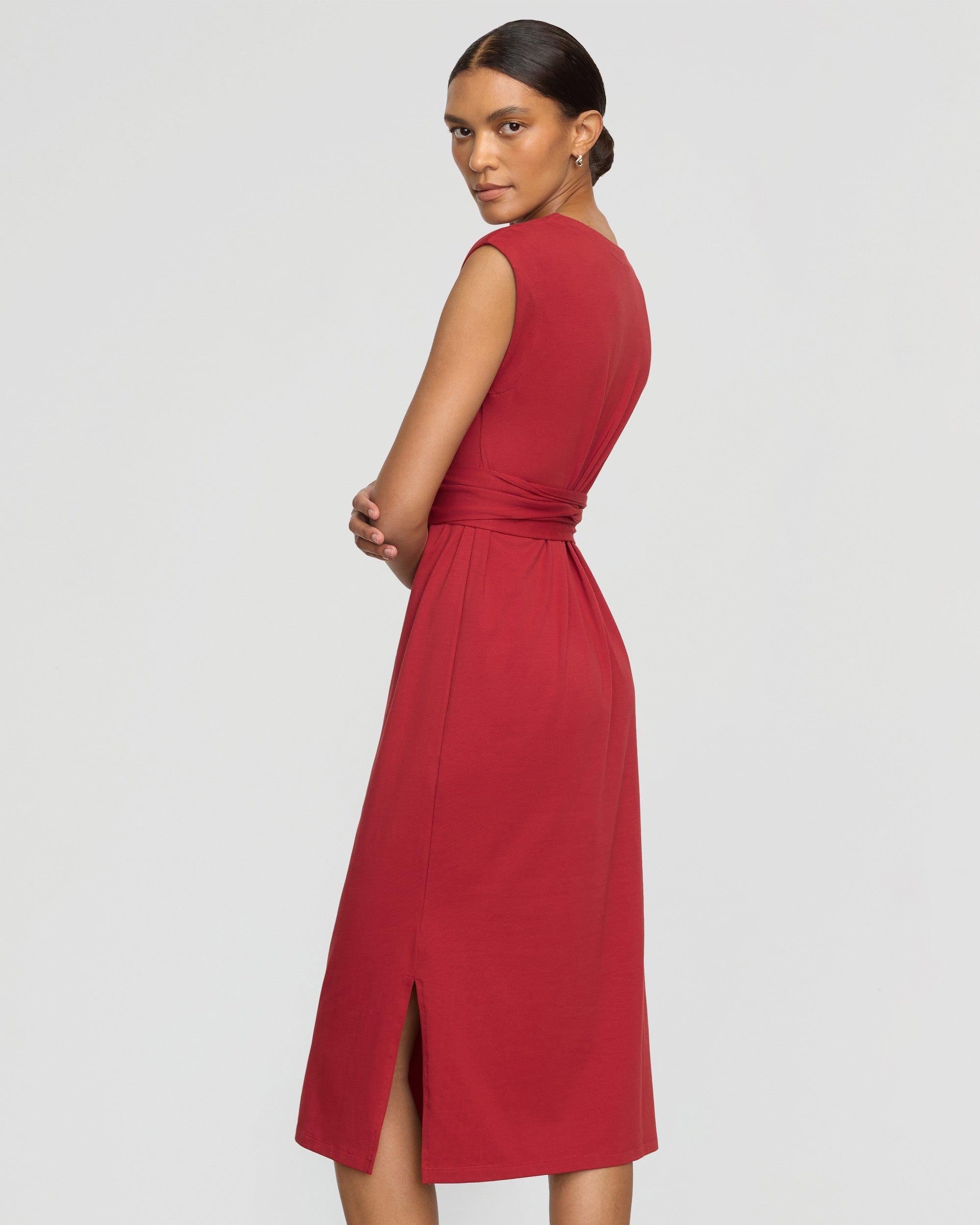 Fei Tie-Front Organic Cotton Dress Product Image