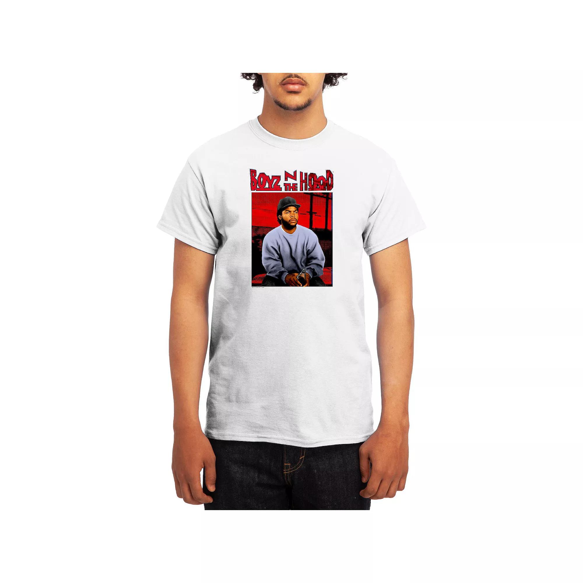 Men's Boyz N' The Hood Doughboy In Red Tee, Boy's, Size: Small, White Product Image