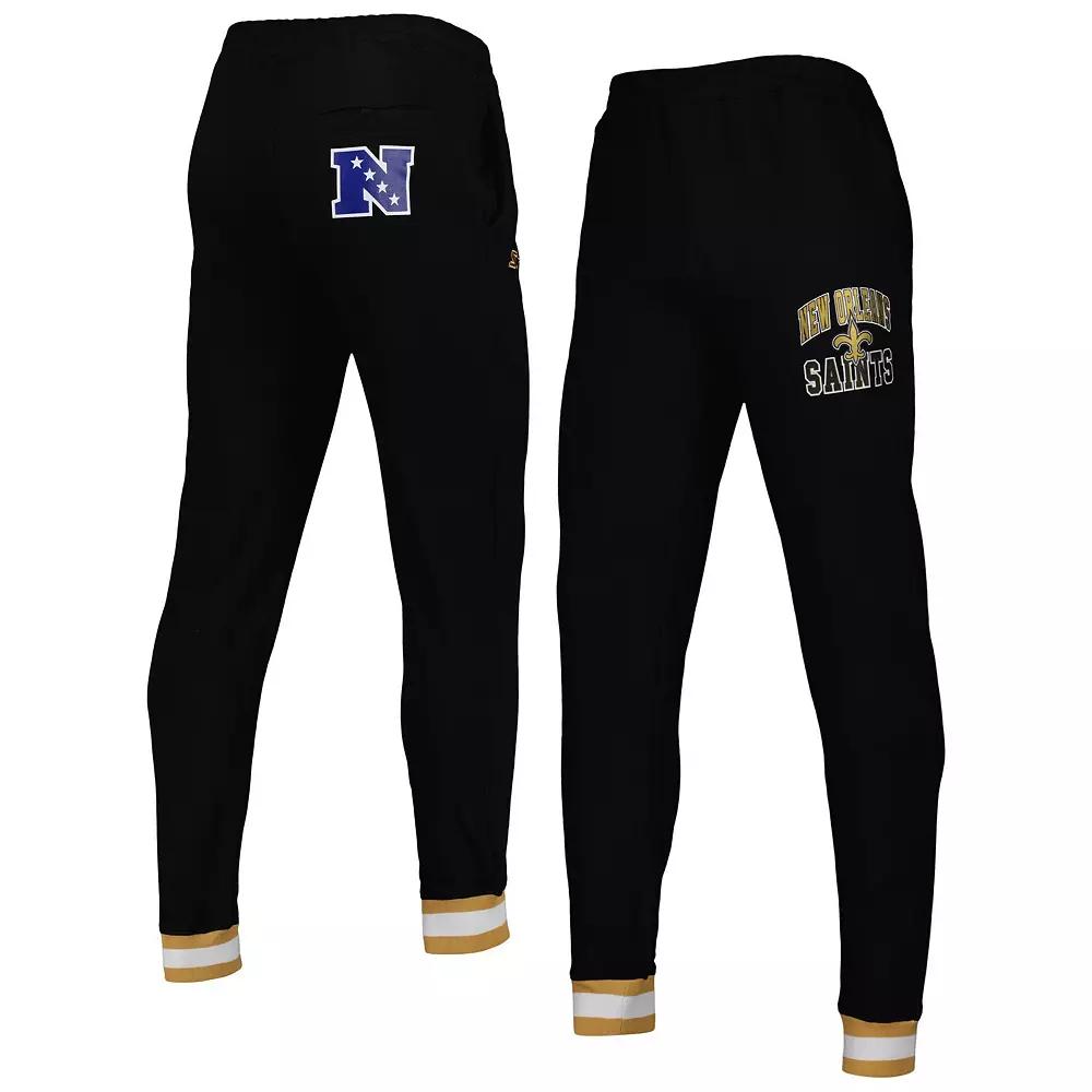 Men's Starter Black New Orleans Saints Blitz Fleece Jogger Pants, Size: XL Product Image