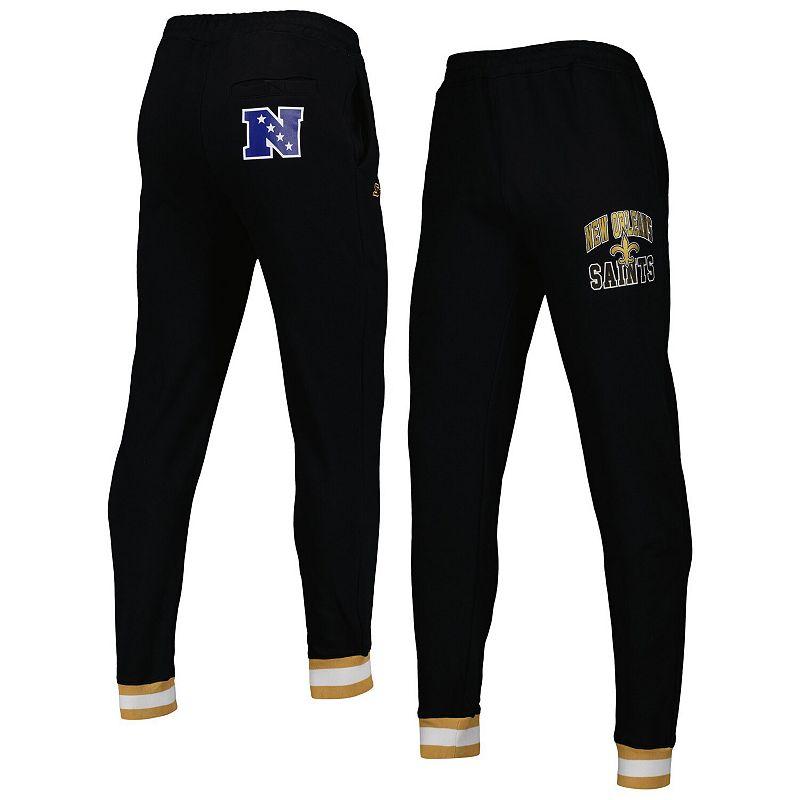 Men's Starter Black New Orleans Saints Blitz Fleece Jogger Pants, Size: XL Product Image