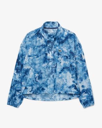 Lightweight Crocodile Print Tennis Jacket Product Image