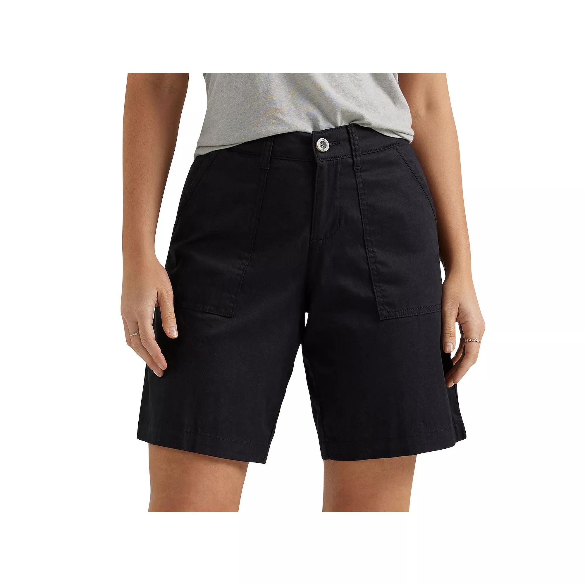 Women's Lee® Ultra Lux Comfort Flex to Go Utility Bermuda Shorts,  Product Image