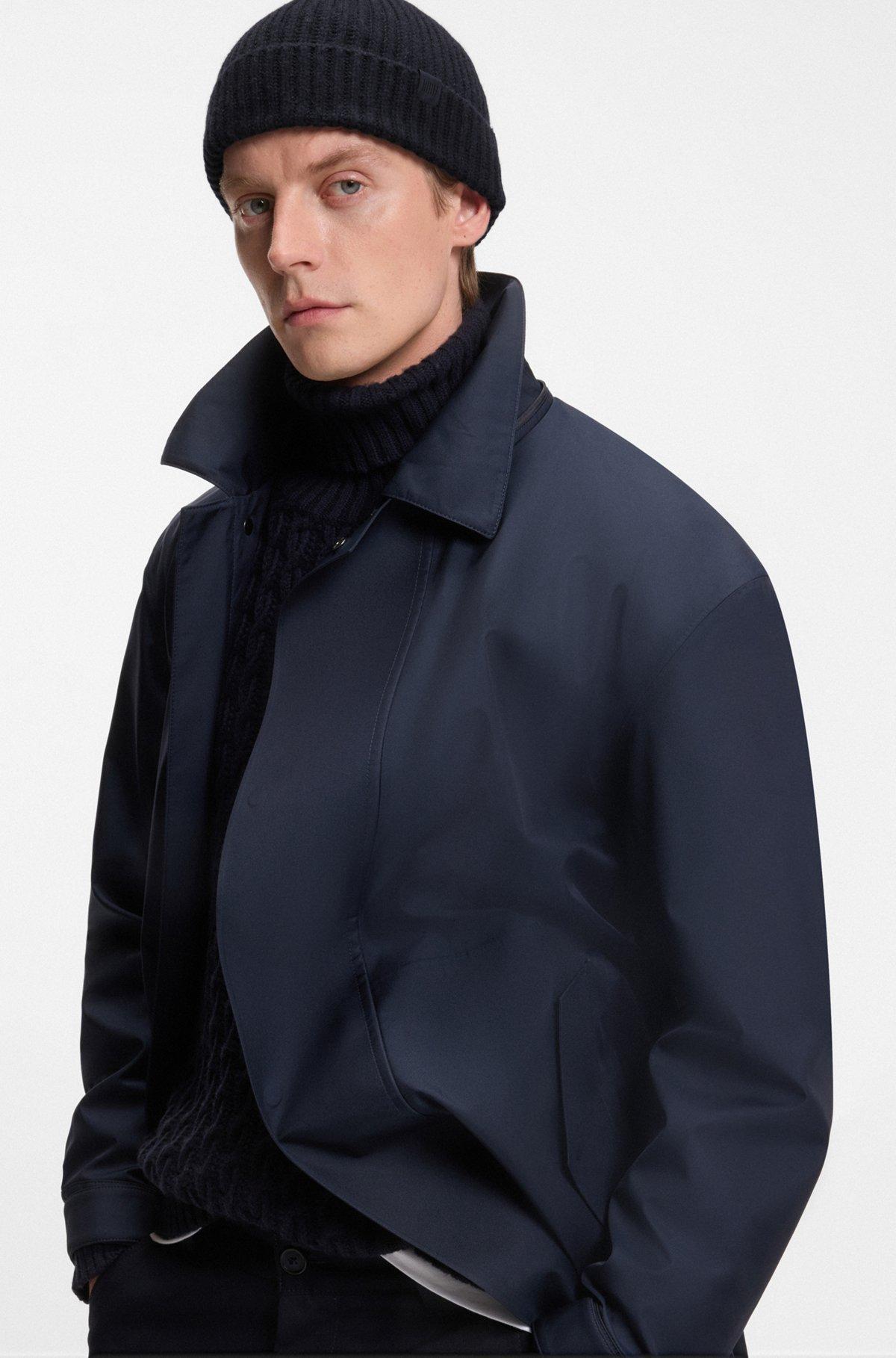 BECKHAM x BOSS beanie hat in virgin wool and cashmere Product Image