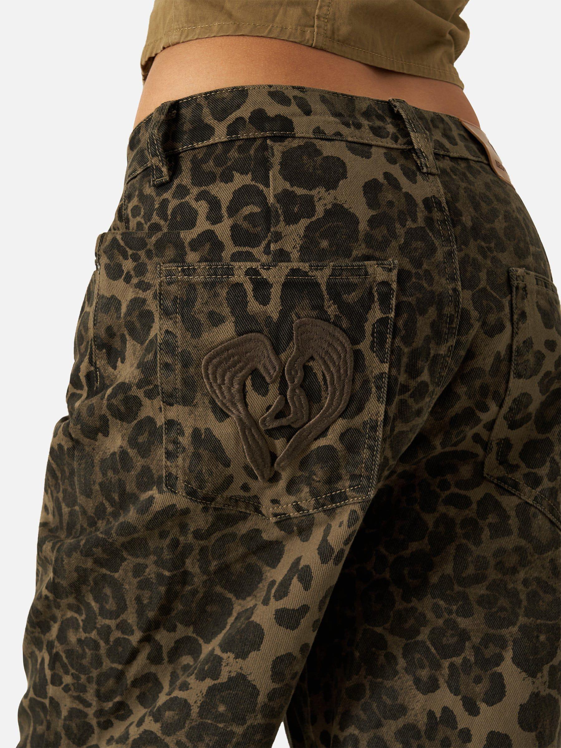 Aelfric Eden Leopard Jeans Product Image