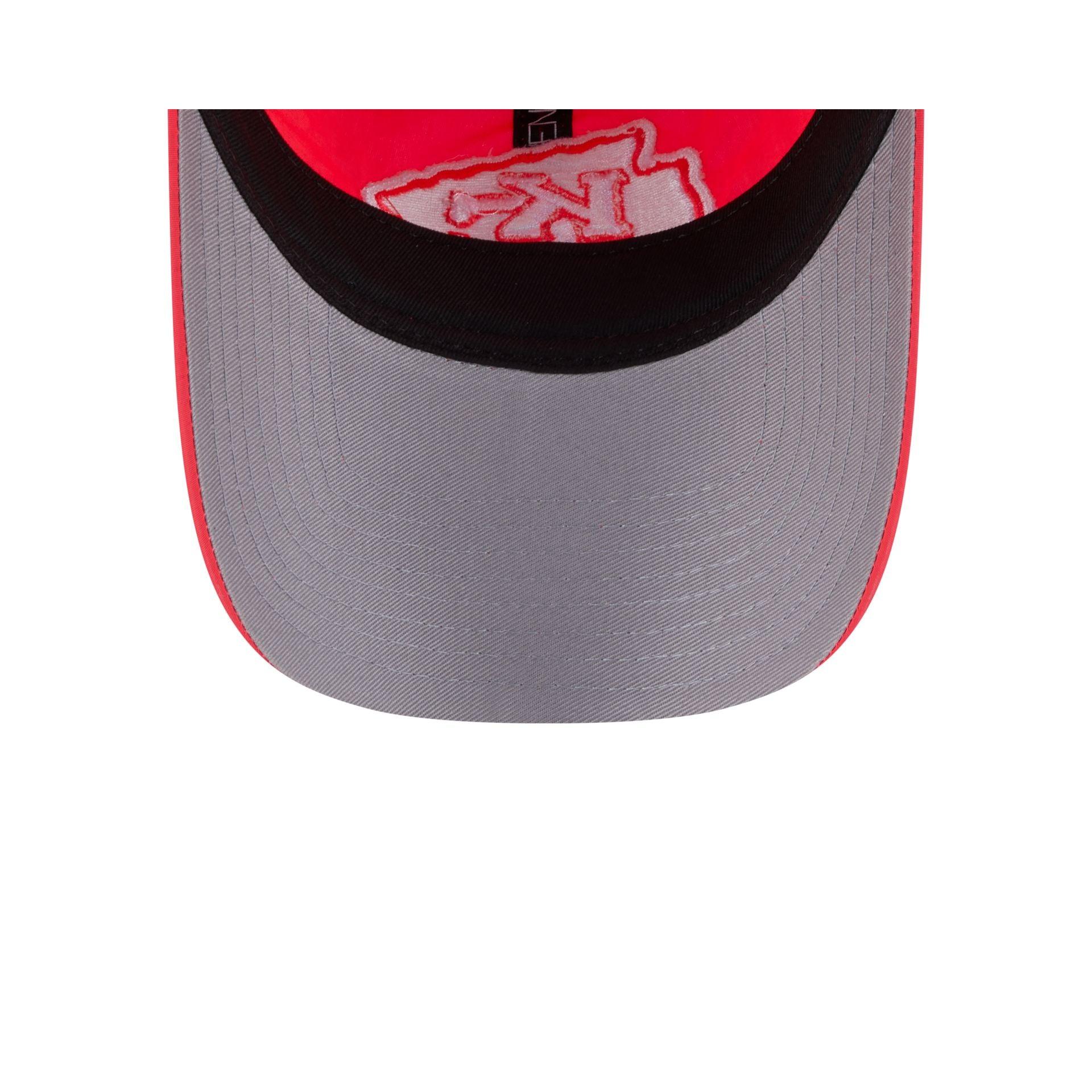 Kansas City Chiefs Everyday Nylon Pink 9TWENTY Adjustable Hat Male Product Image