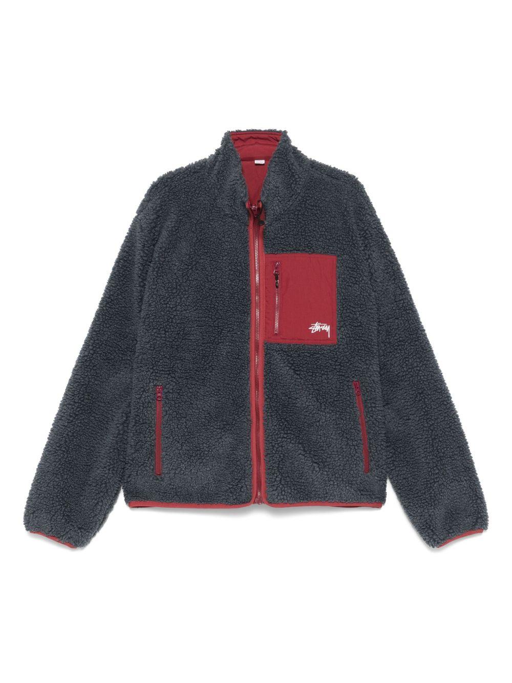 reversible faux-shearling jacket Product Image