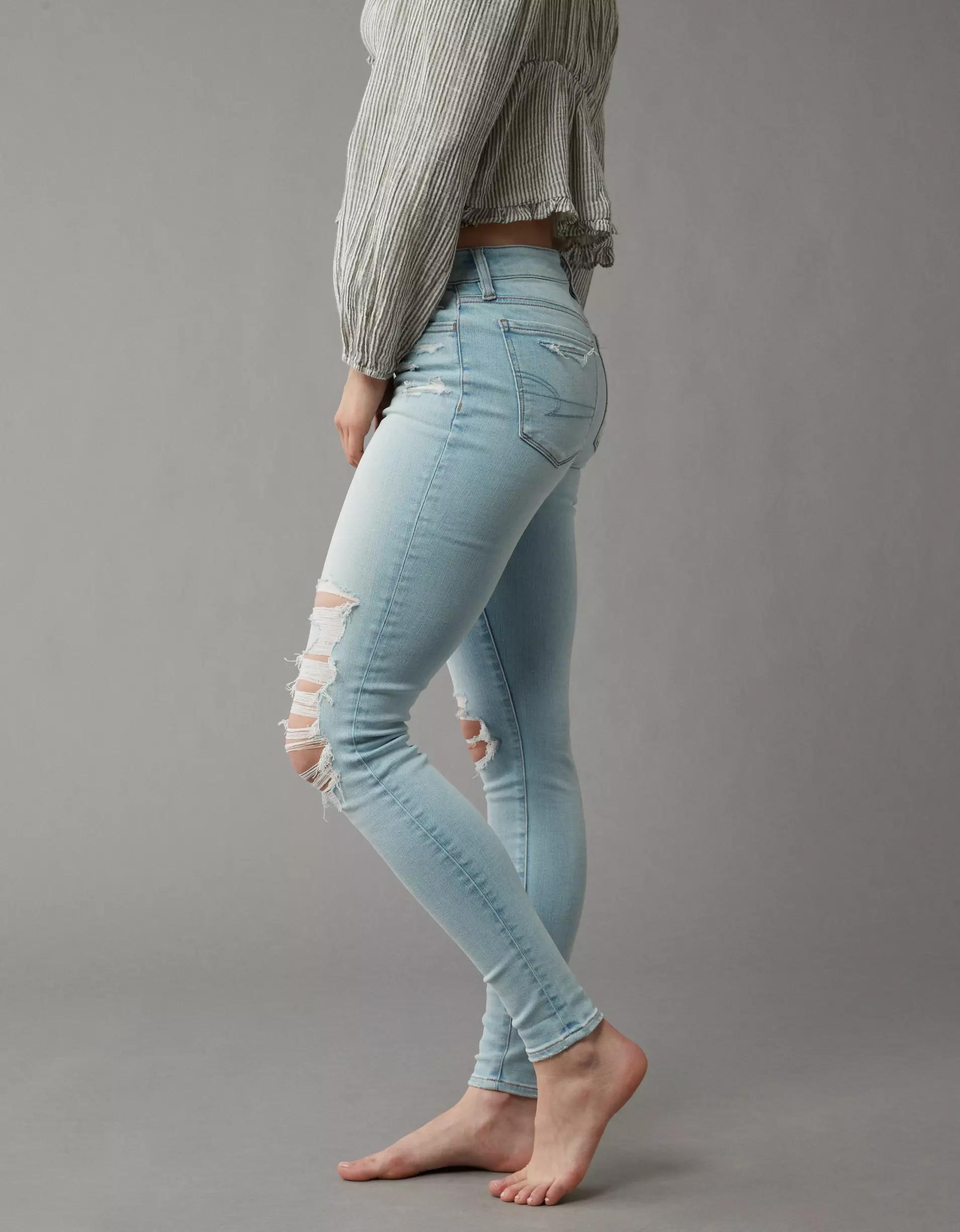 AE Next Level Low-Rise Ripped Jegging Product Image