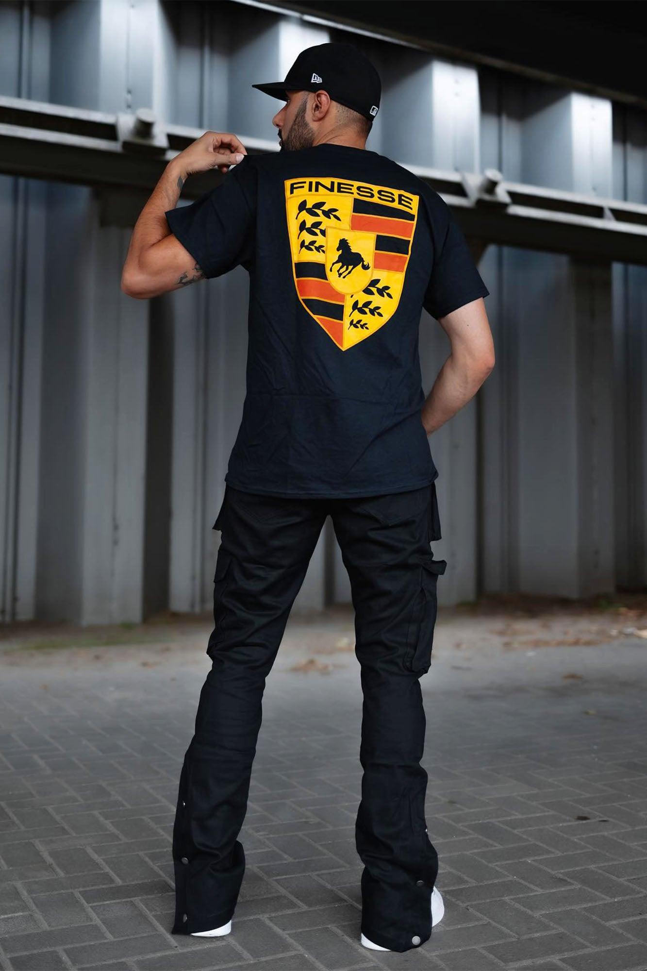 Worker Slim Cargo Pants - Black Product Image