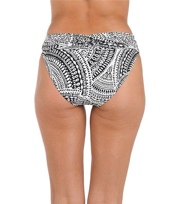 La Blanca Dream Catcher Shirred Banded Hipster Swim Bottom Product Image