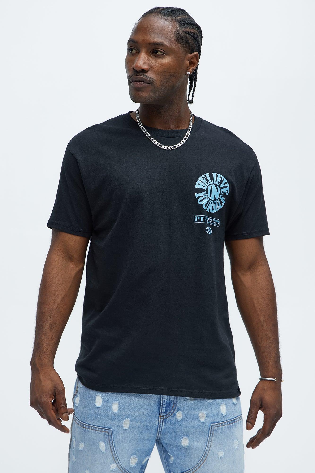 Always Believe In Yourself Short Sleeve Tee - Black Product Image