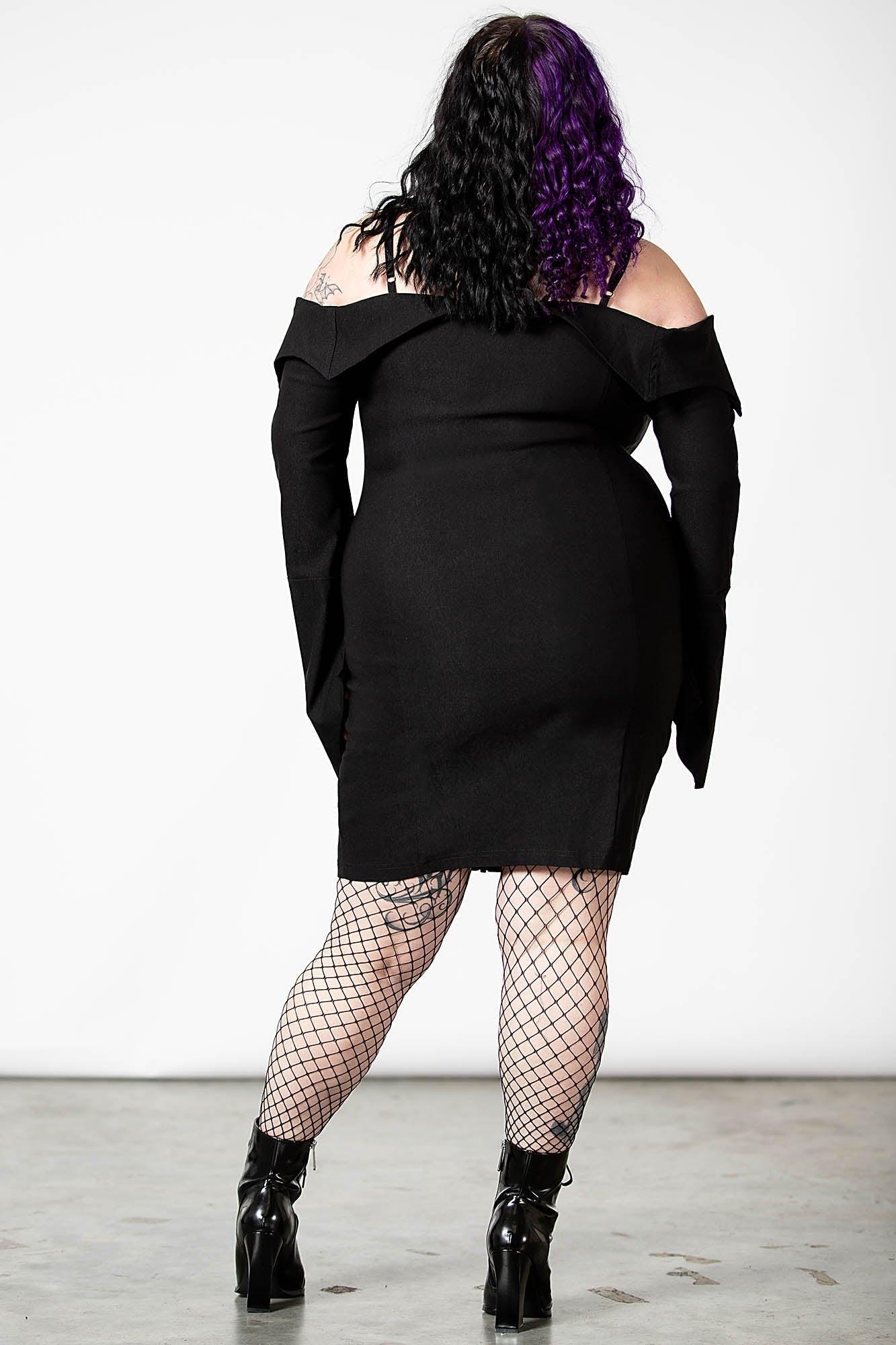 Demelza Bardot Zip Dress - Resurrect Female Product Image