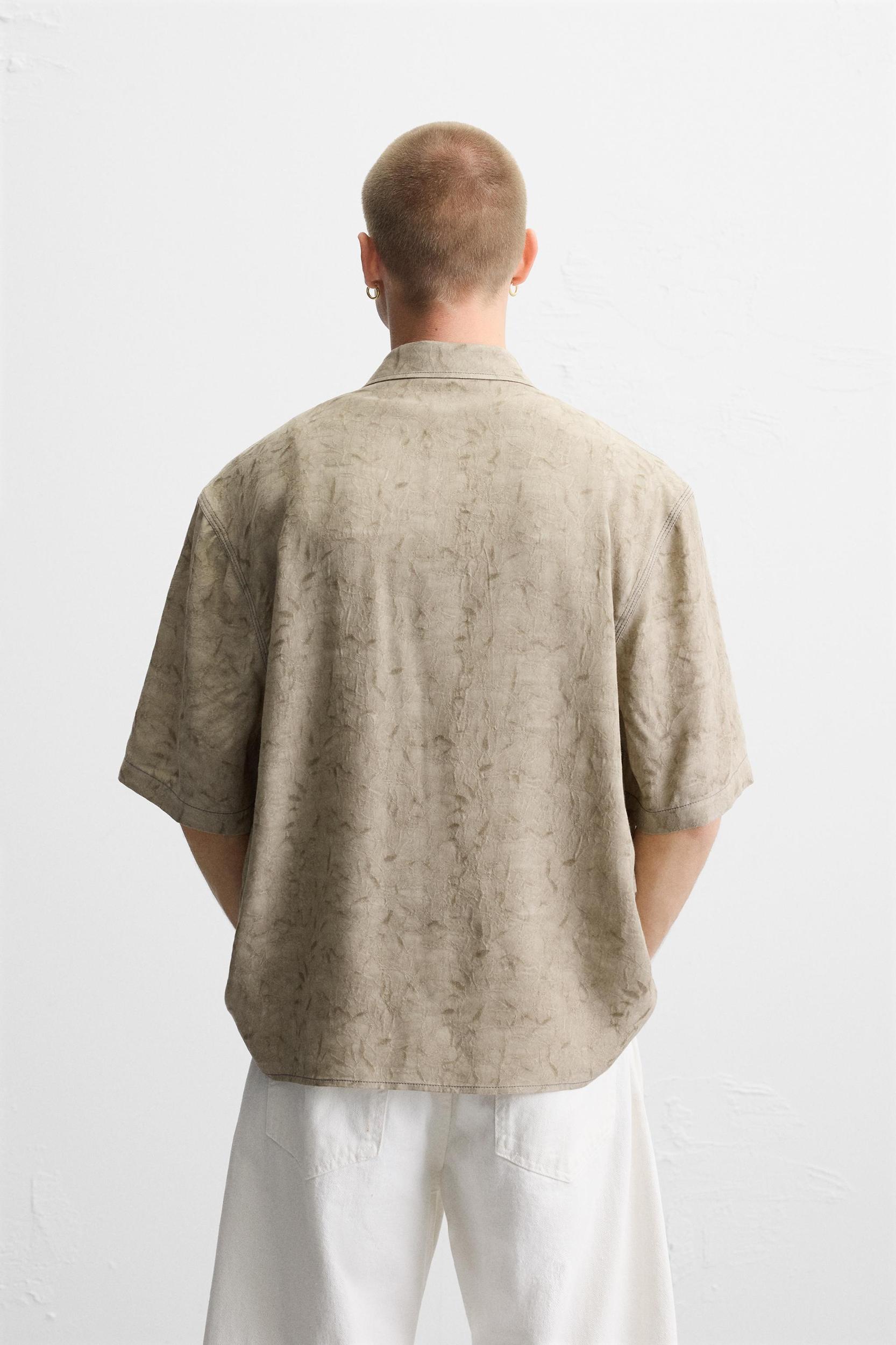 VISCOSE JACQUARD SHIRT Product Image