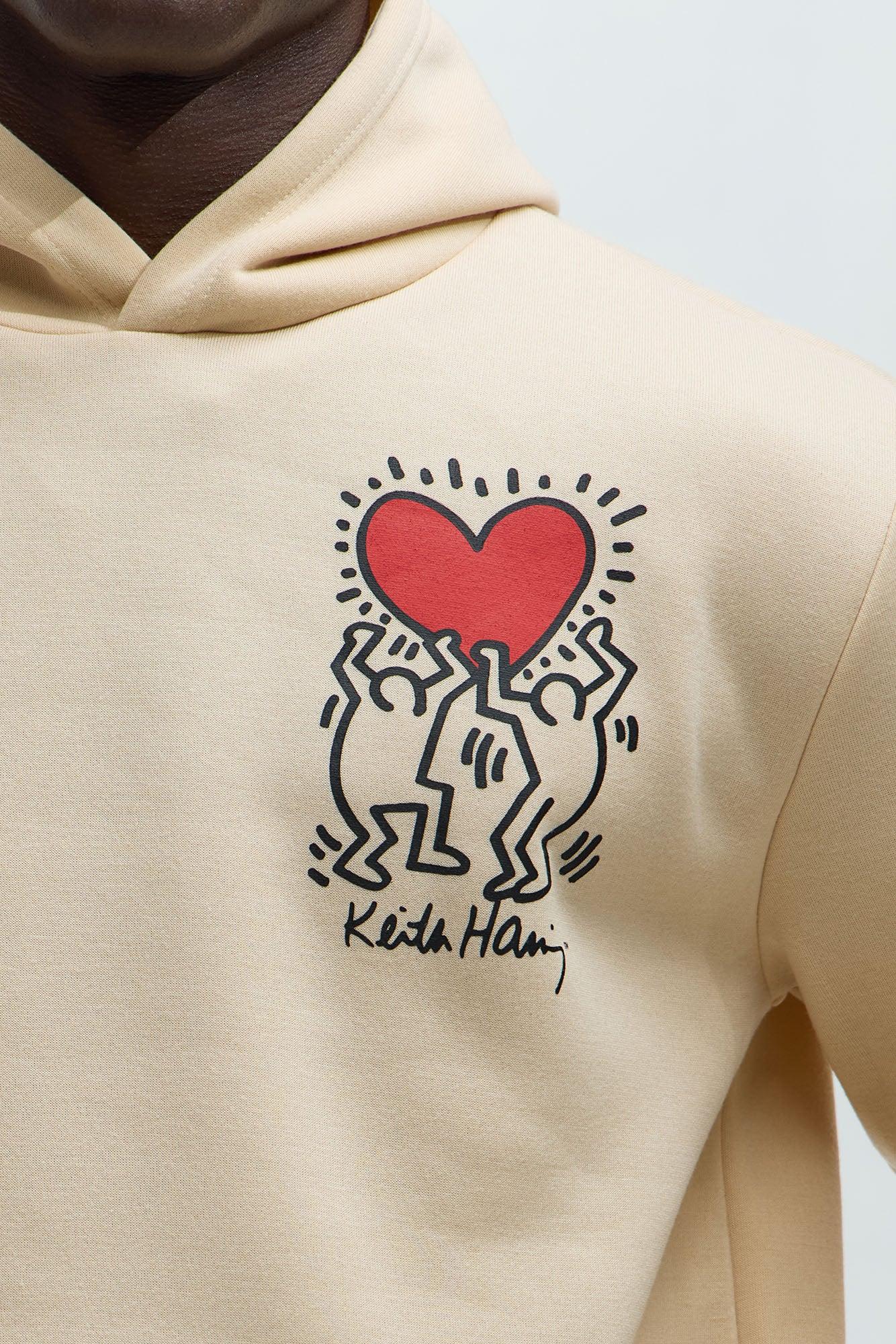 Keith Haring Tree Hoodie - Khaki Product Image