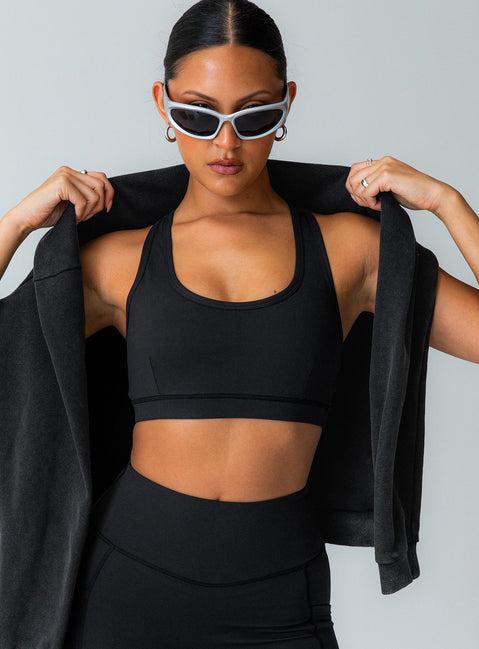 Energised Activewear Top Black Product Image