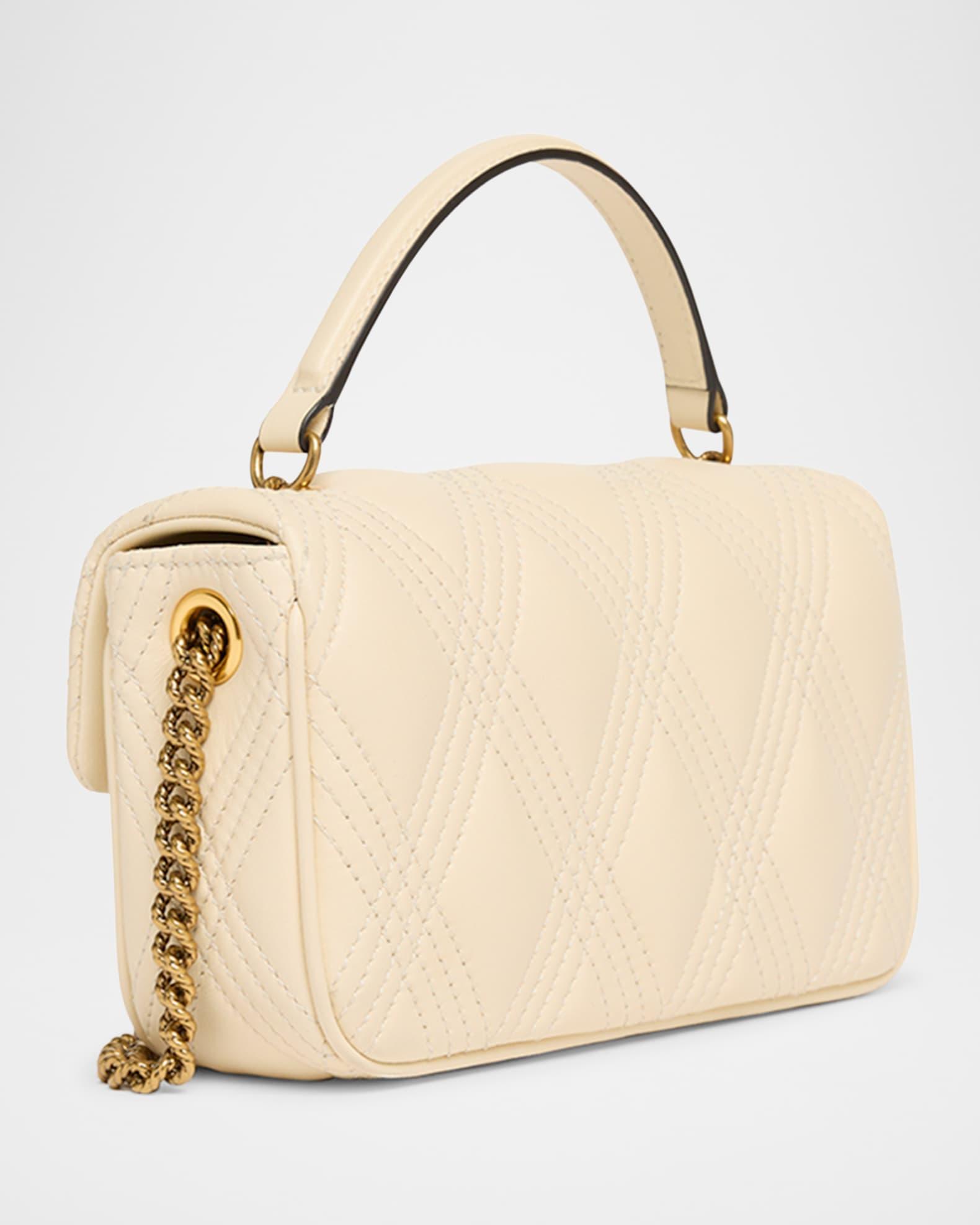 Rockstud Quilted Leather Top-Handle Bag Product Image