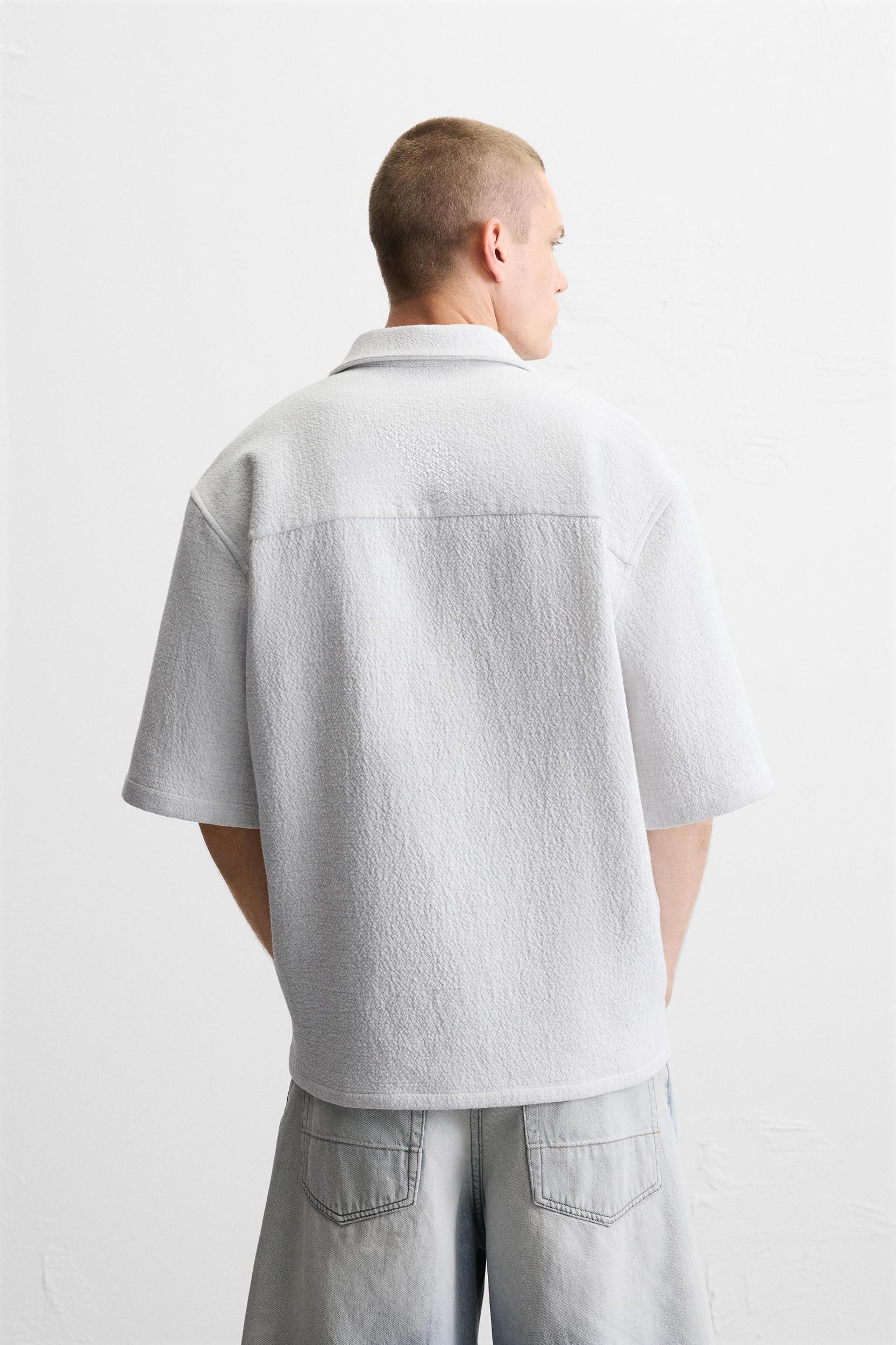 GEOMETRIC JACQUARD SHIRT Product Image