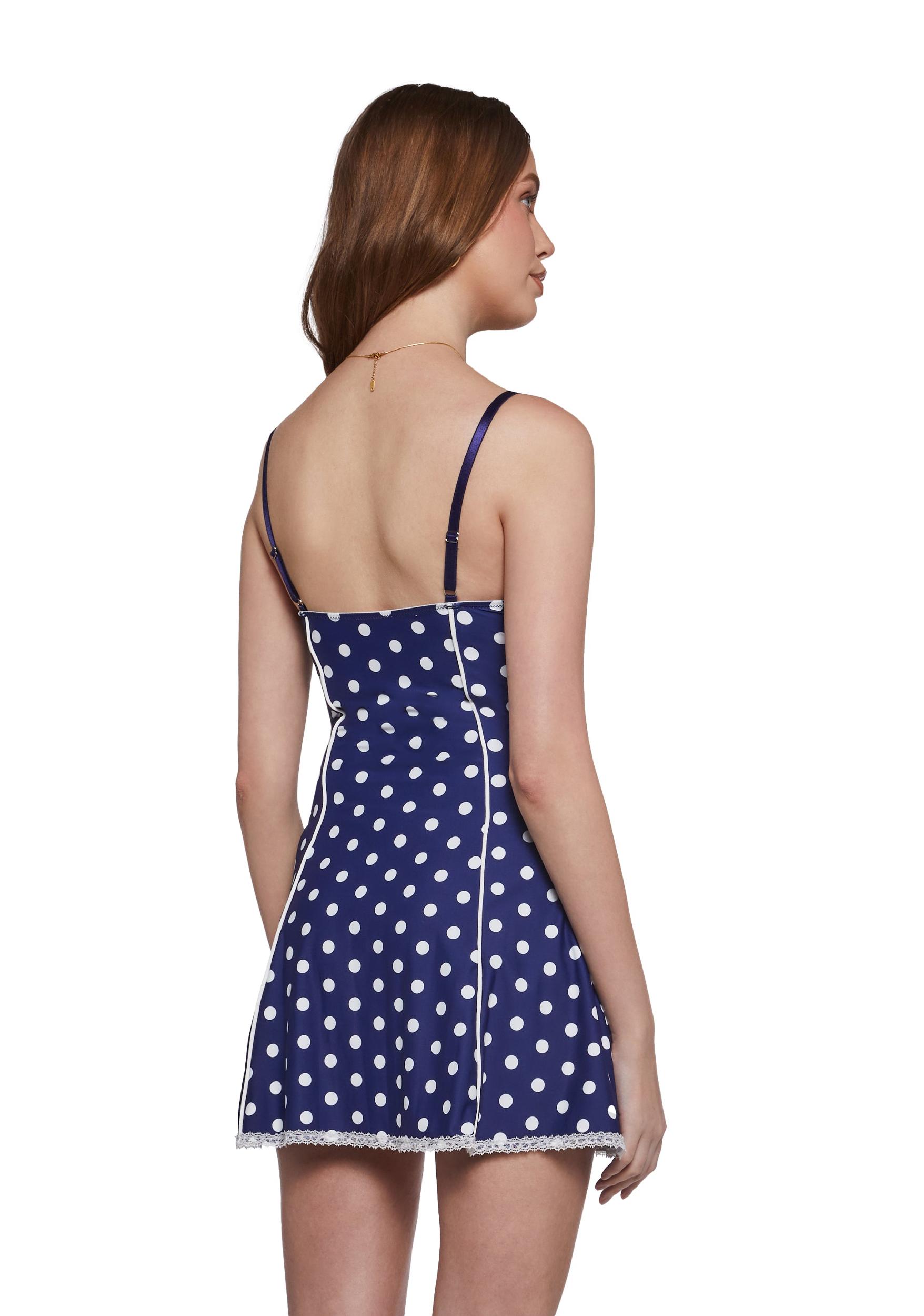 Ahoy Baby Polka Dot Mini Dress Baby Product Image