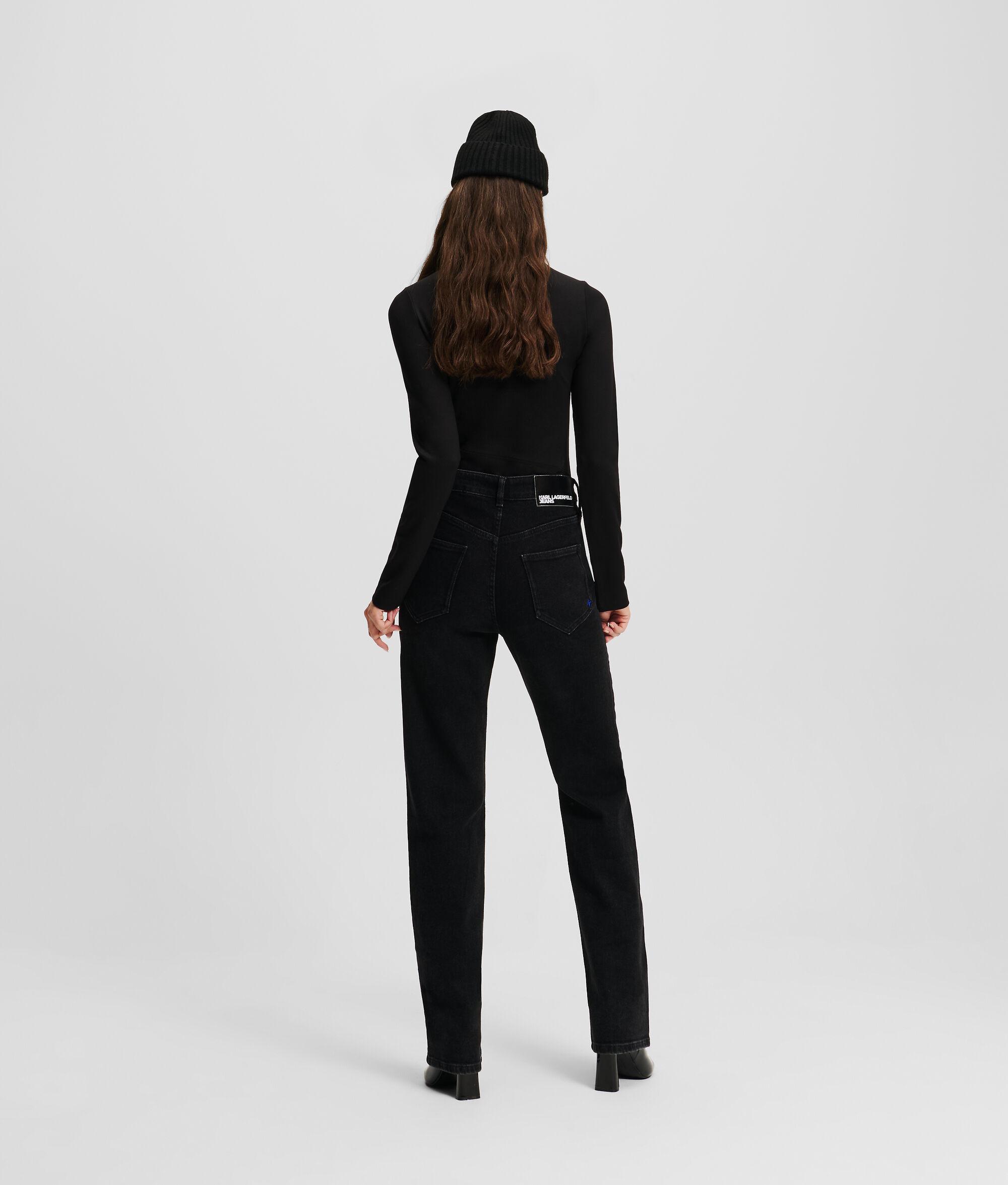 HIGH-RISE STRAIGHT JEANS Product Image