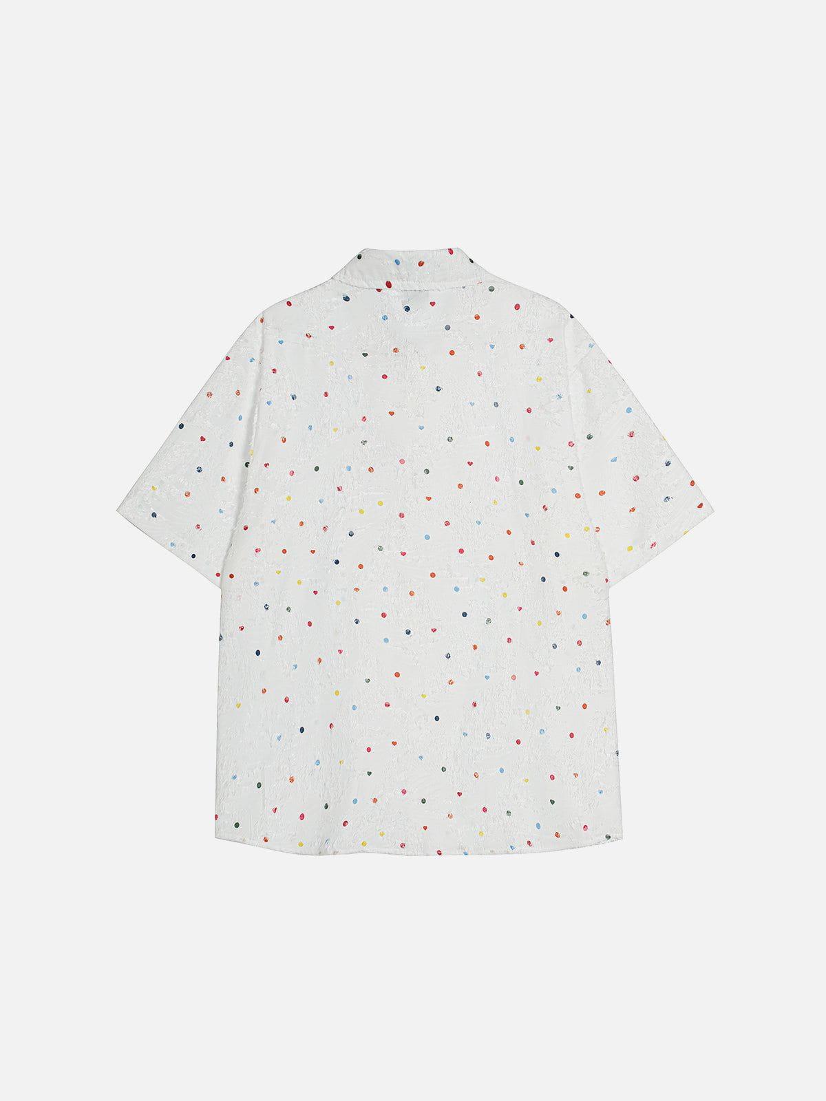 Aelfric Eden Colorful Texture Short Sleeve Shirt Product Image