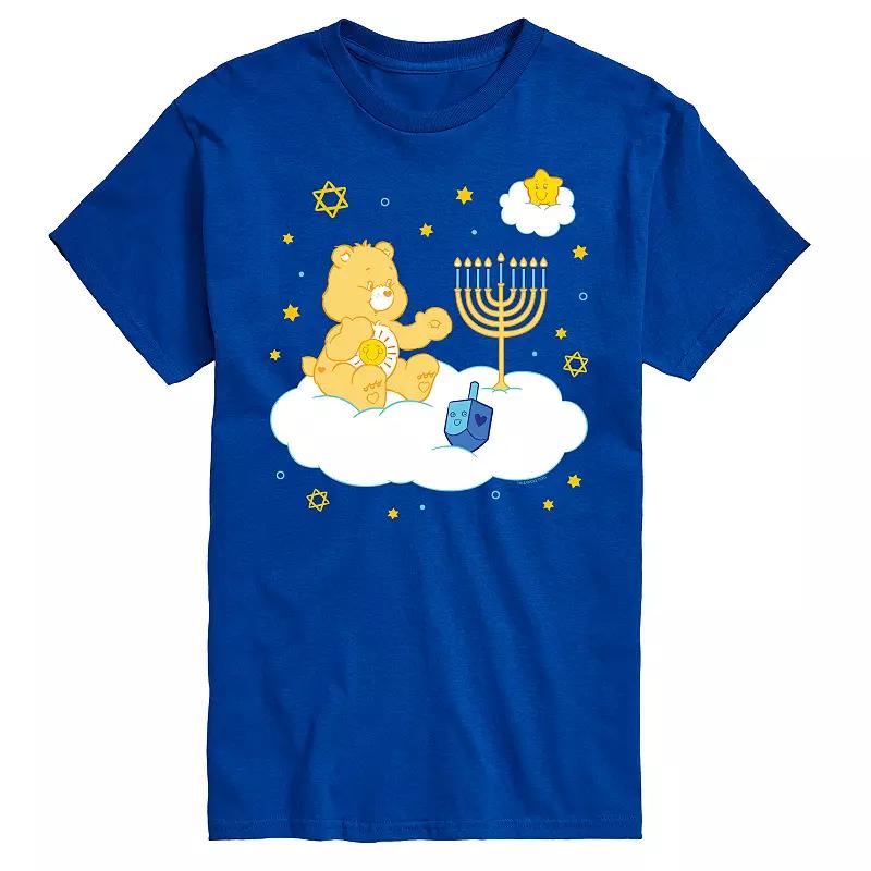 Men's Care Bears Hanukkah Cloud Graphic Tee,  Product Image