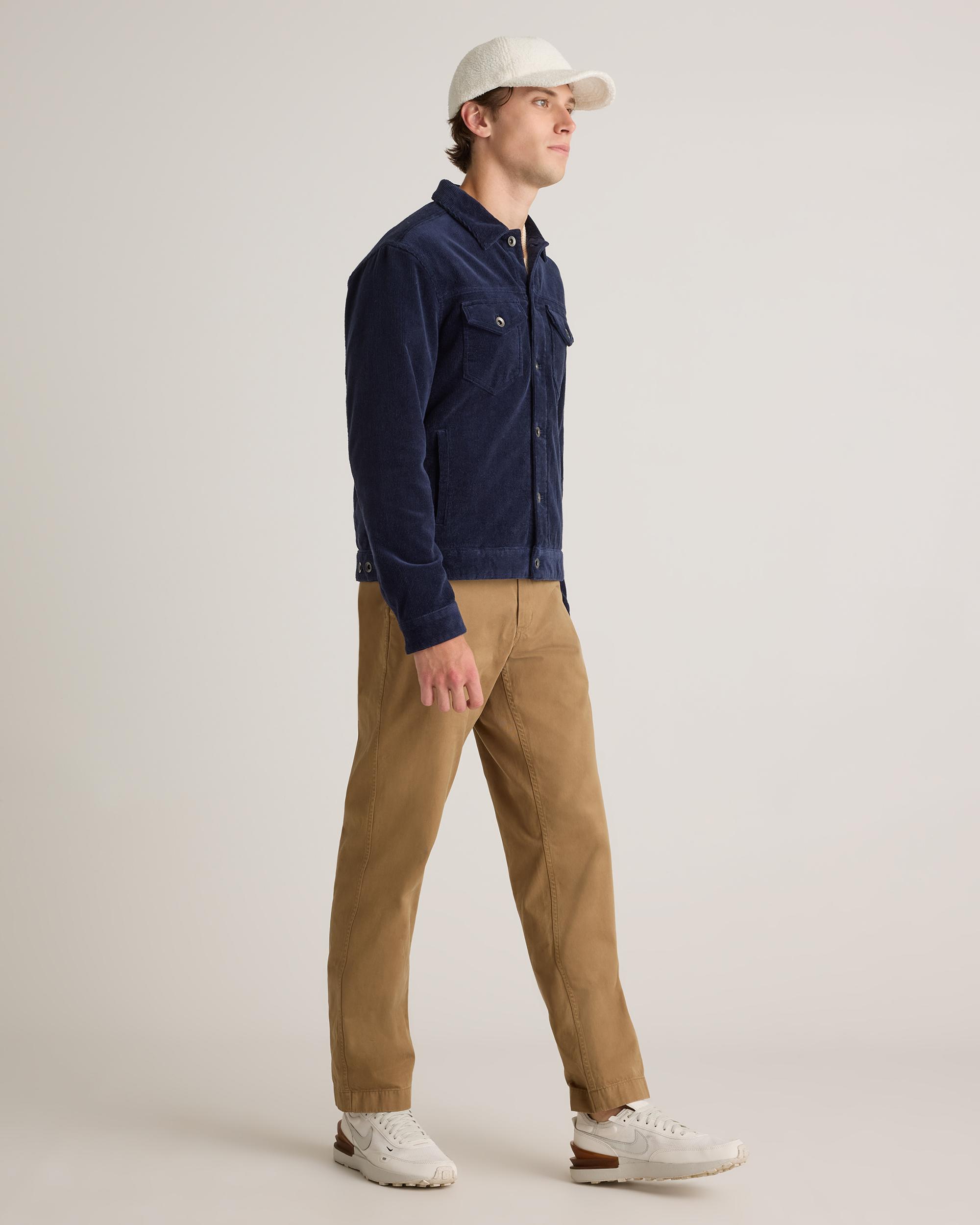 Quince | Men's Organic Stretch Corduroy Trucker Jacket Organic Cotton Product Image