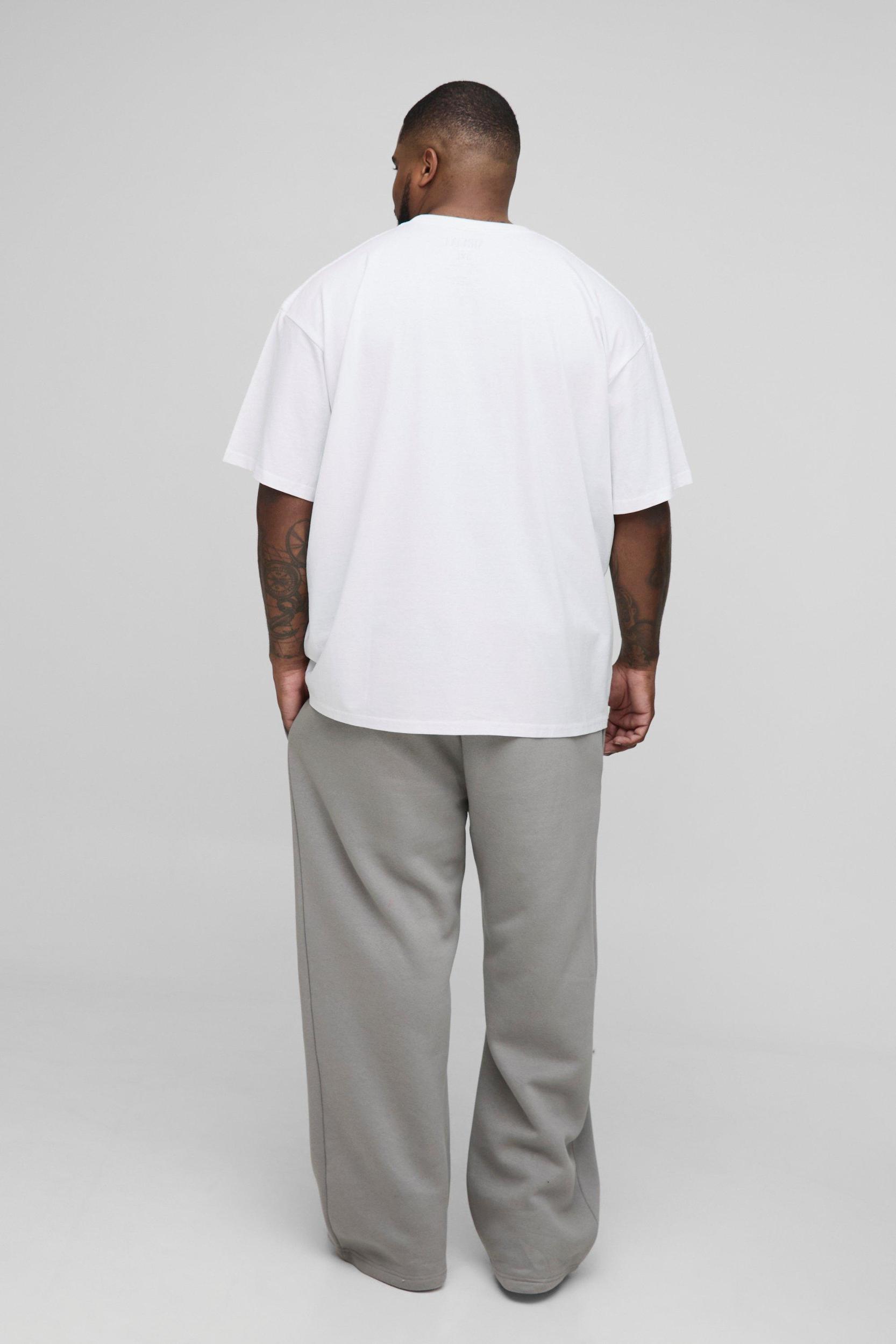 Plus Oversized Nirvana License Print T-Shirt | boohooMAN USA Product Image