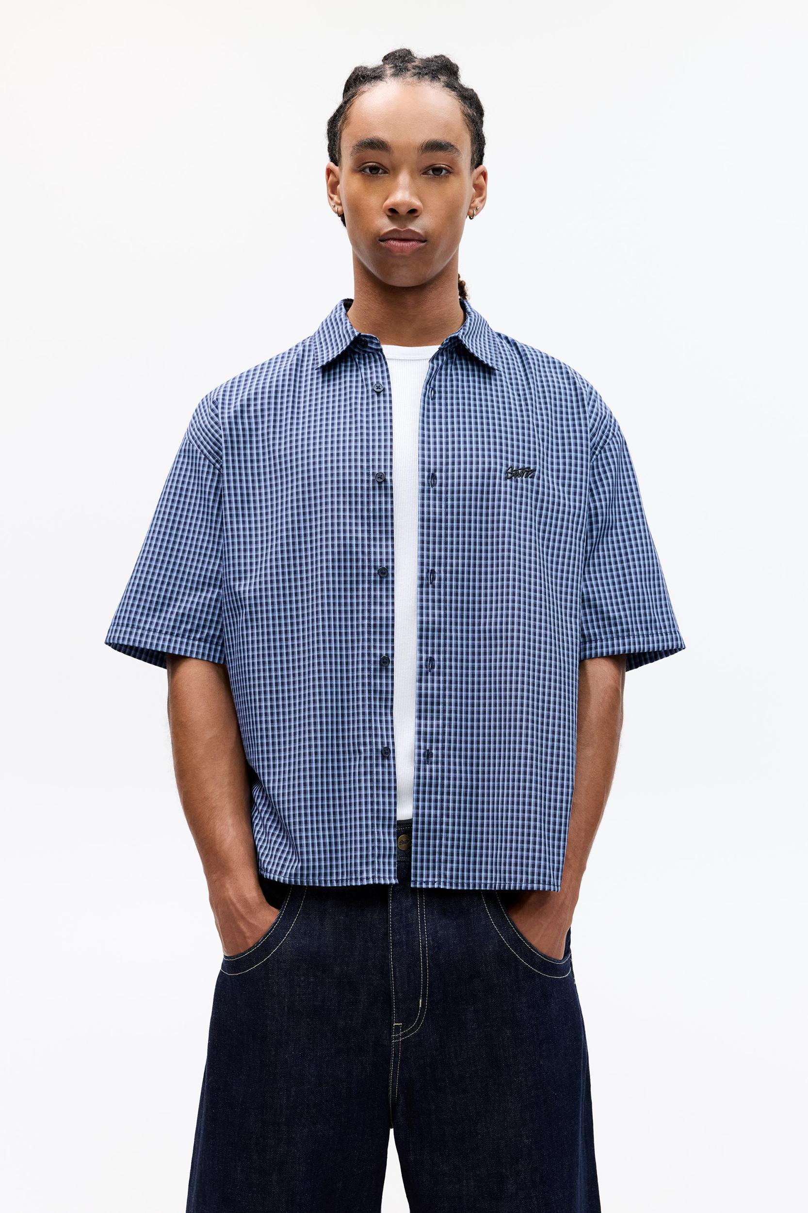 STWD check short sleeve shirt Product Image