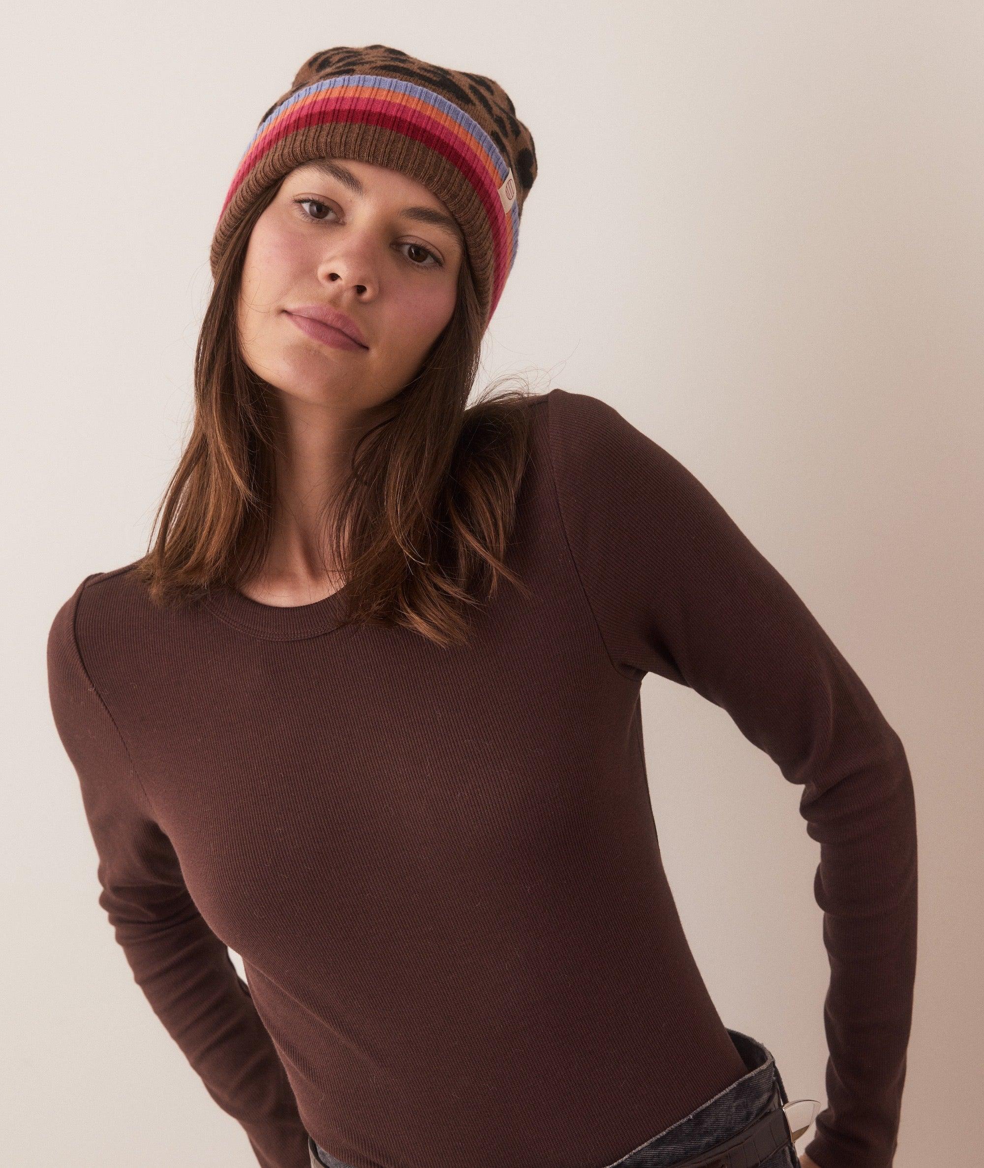 Cheetah Beanie Product Image