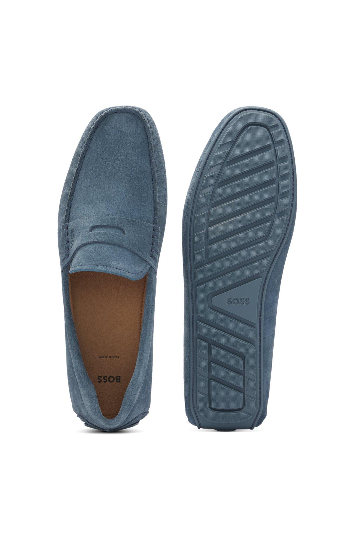 Penny-trim moccasins in suede Product Image
