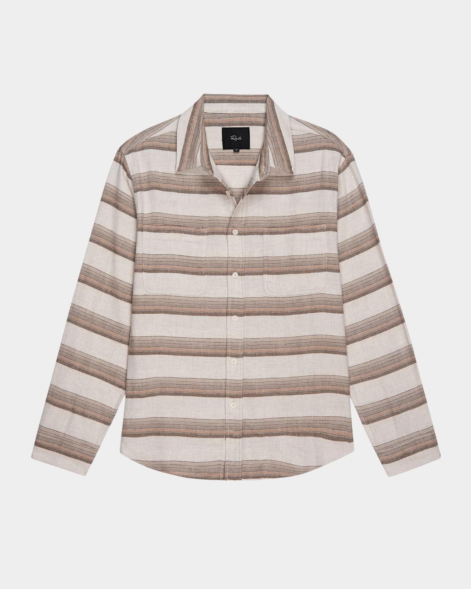 Mens Ivan Striped Button-Down Shirt Product Image