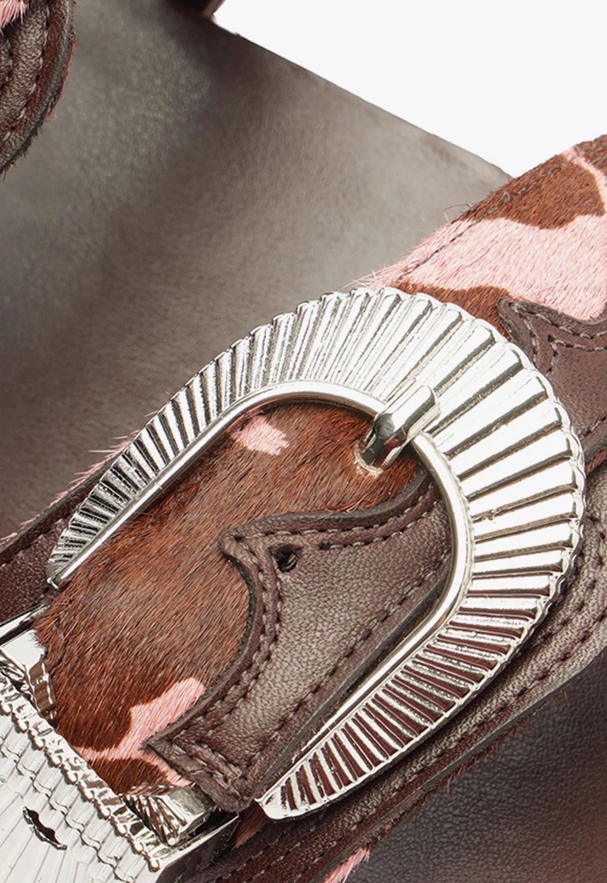 Harper Sporty Leather Sandal Female Product Image