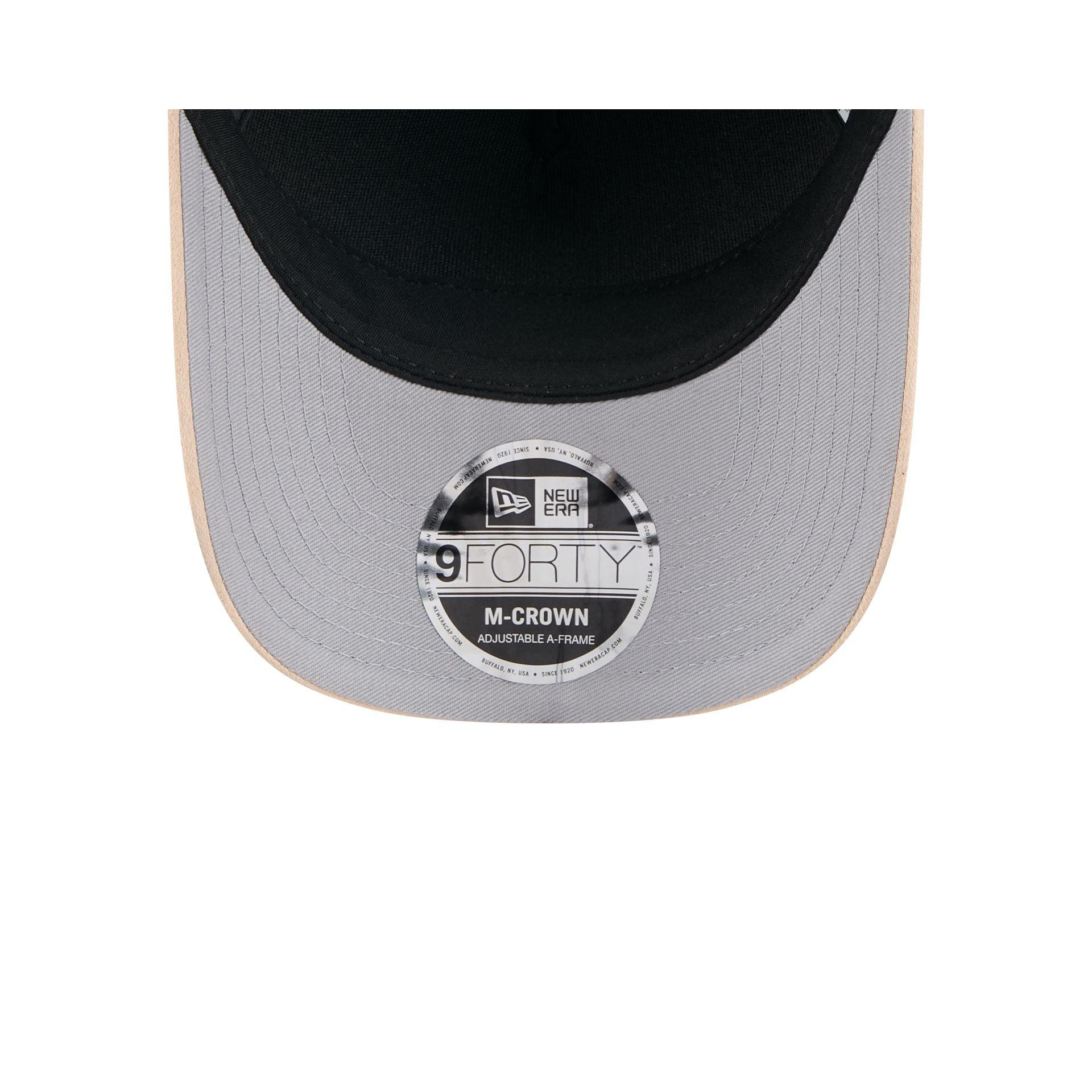 Chicago White Sox Suede Patch 9FORTY M-Crown A-Frame Adjustable Hat Male Product Image