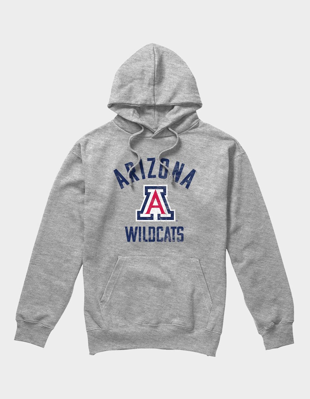 THE UNIVERSITY OF ARIZONA Wildcats Mens Hoodie - HEATHER GRAY Product Image