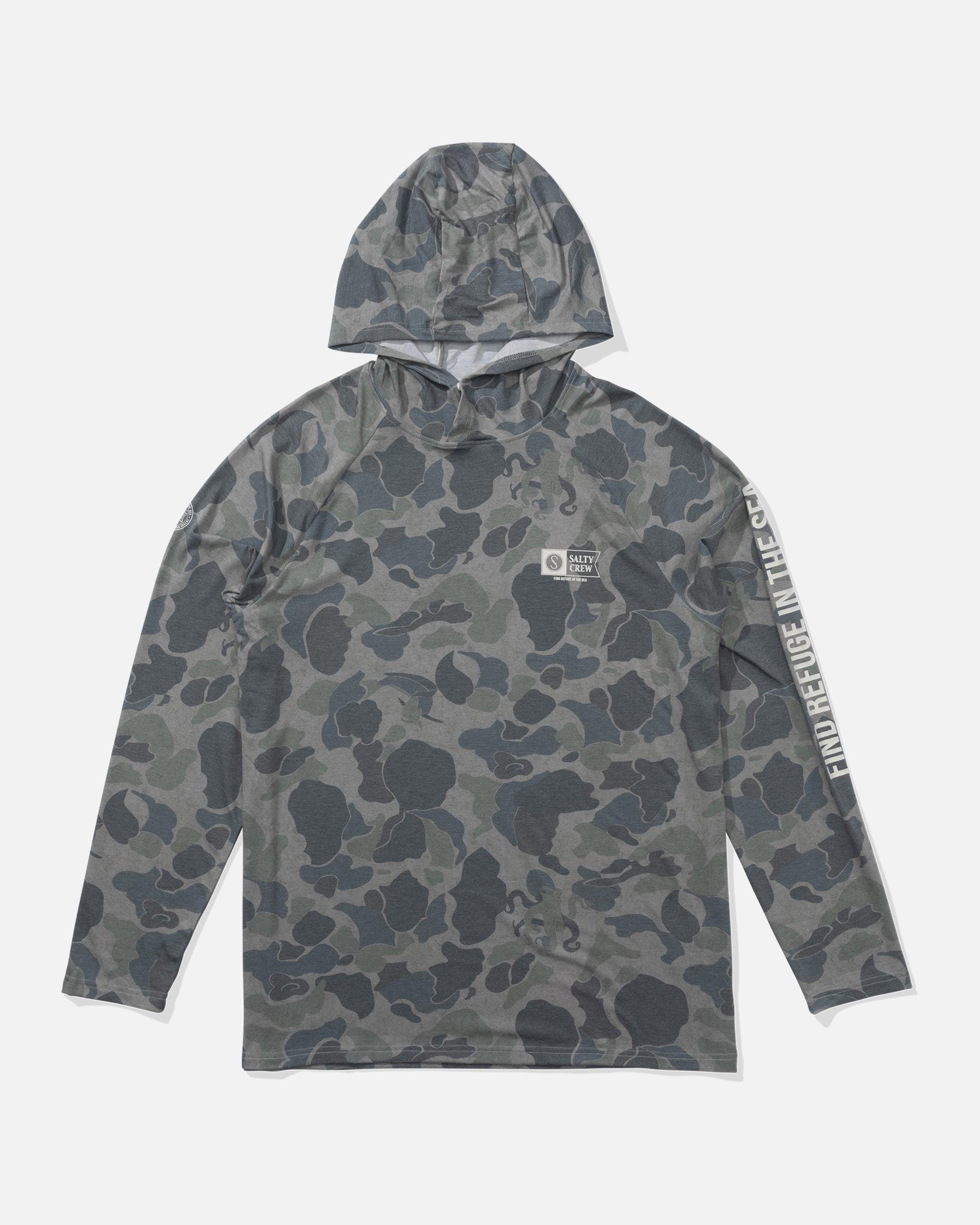Mariner Lite UV Hoodie - Sand Camo Male Product Image