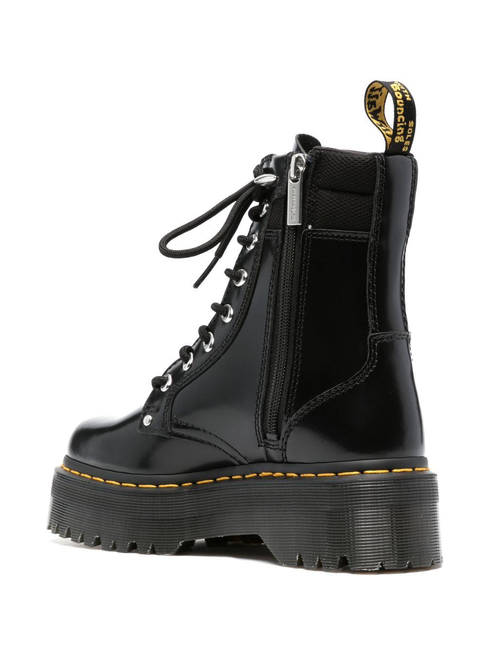 Jadon leather combat boots Product Image