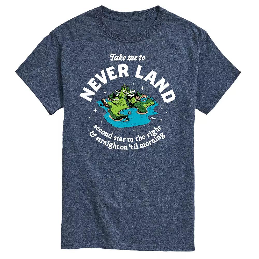 Disney's Peter Pan Men's Never Land Graphic Tee,  Product Image
