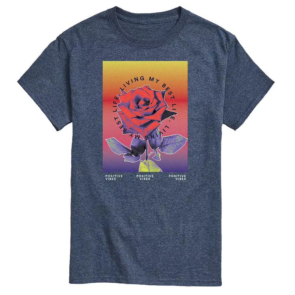 Men's Postive Vibes Tee,  Product Image