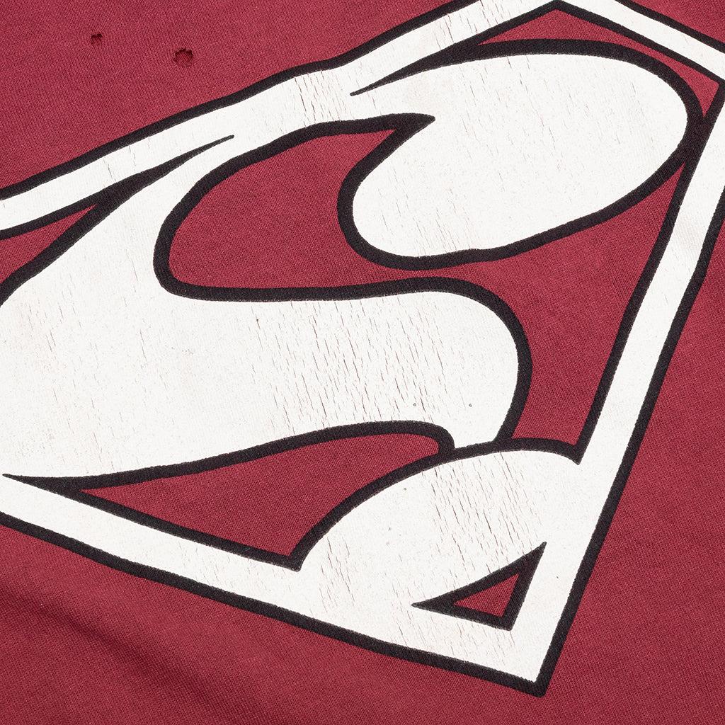 Saint Damage S/S Tee - Burgundy Male Product Image