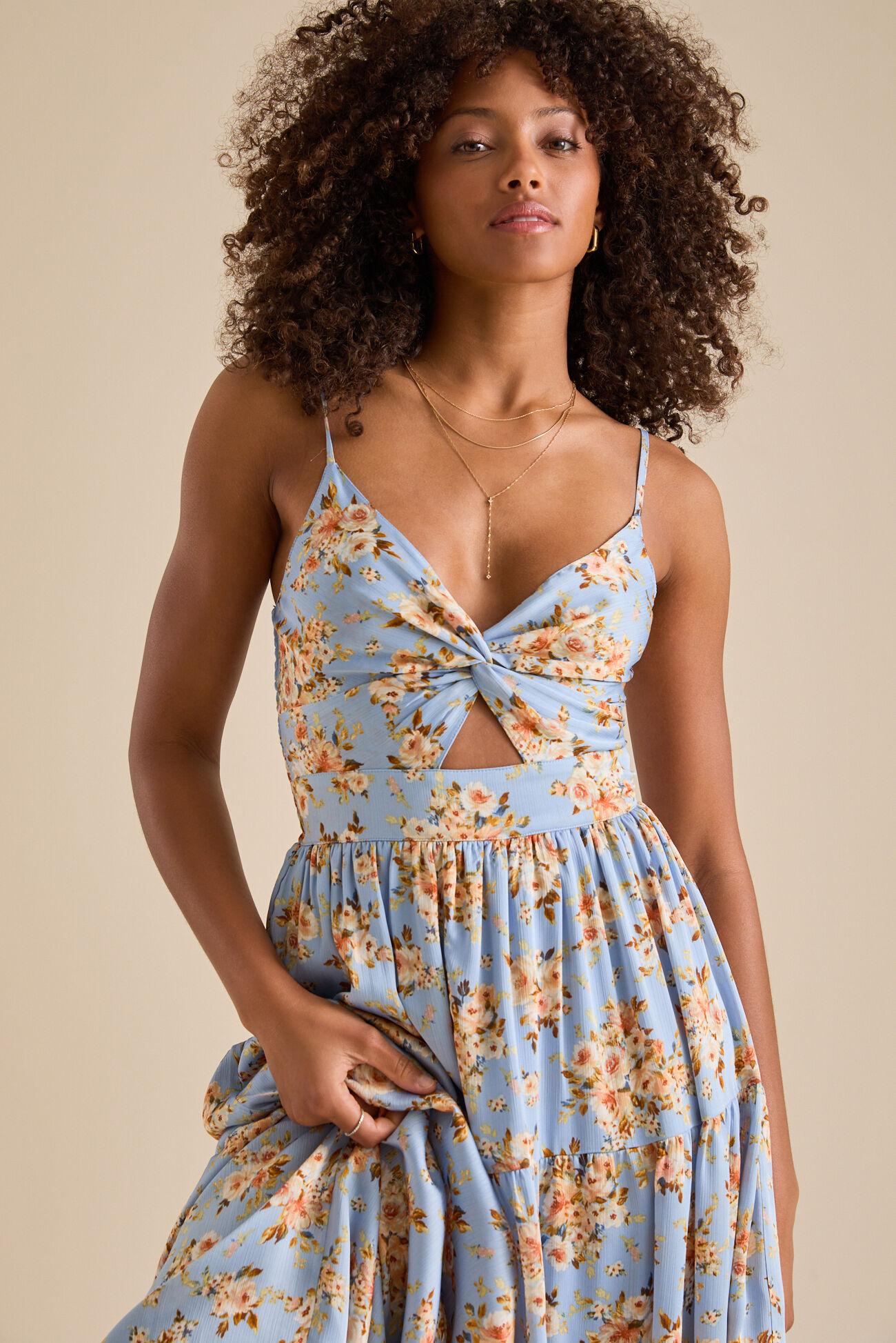 Kehlani Floral Maxi Dress Product Image