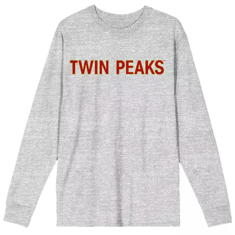Men's Twin Peaks 1990 Logo Long Sleeve,  Product Image
