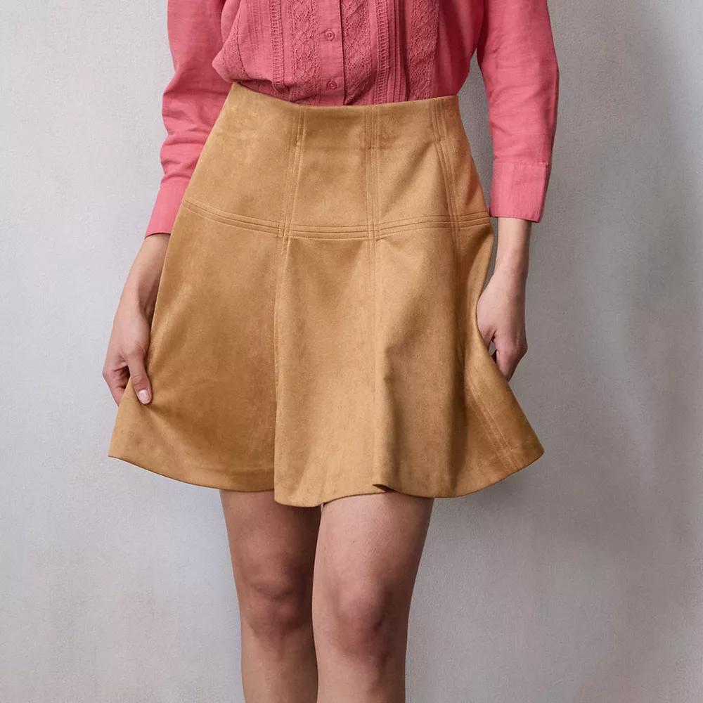 Petite LC Lauren Conrad Paneled Mini Skirt, Women's, Size: XL Petite Product Image