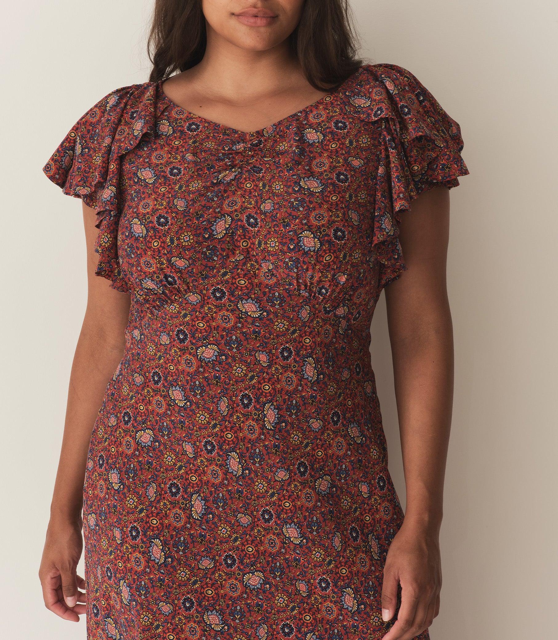 BEATRIZ DRESS -- ROUGE RIVIERA MEDALLION Product Image