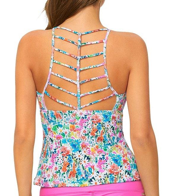 Raisins Solid Back Ruched Surf Short Swim Bottom Product Image