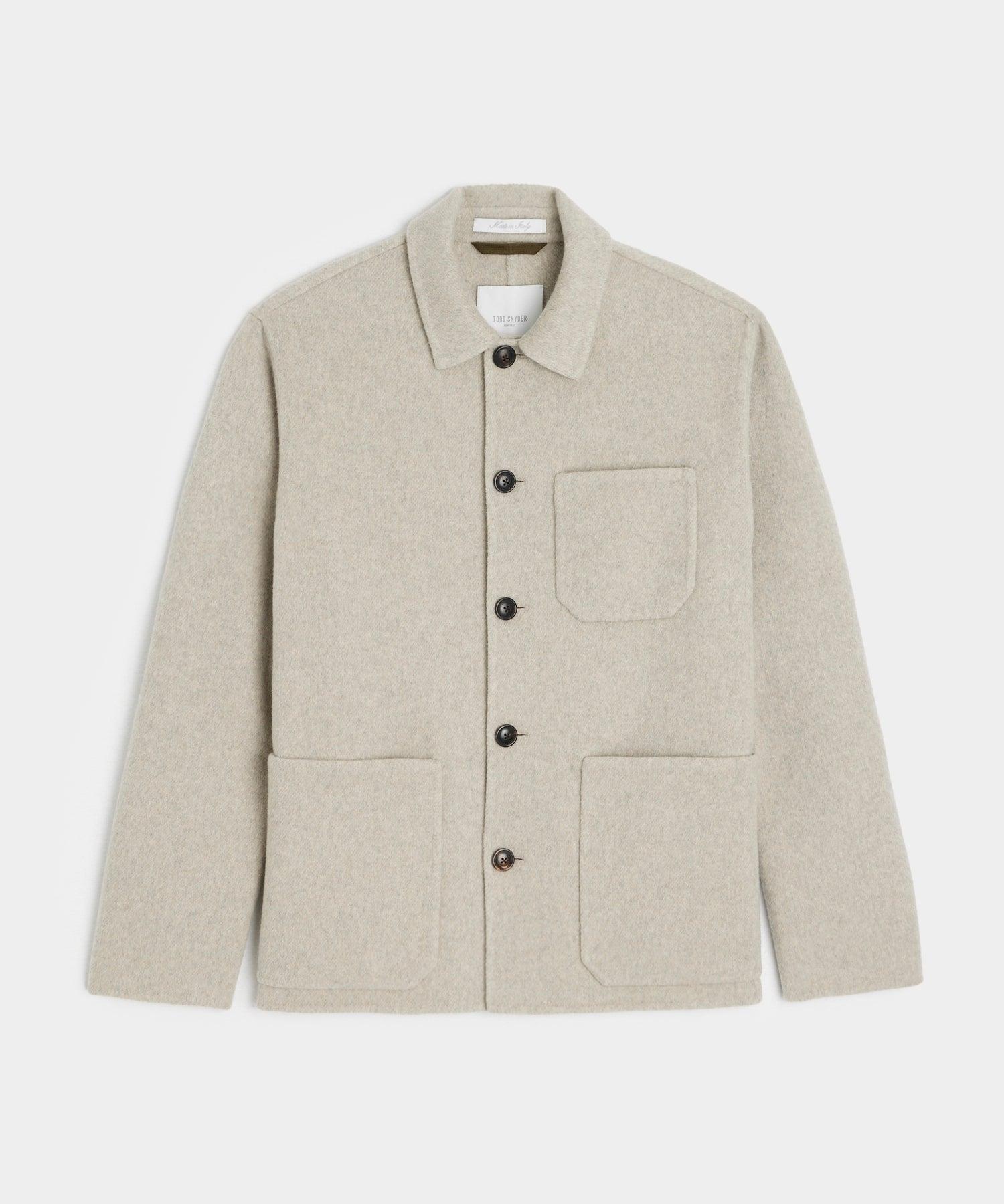 Italian Cashmere Chore Coat Product Image