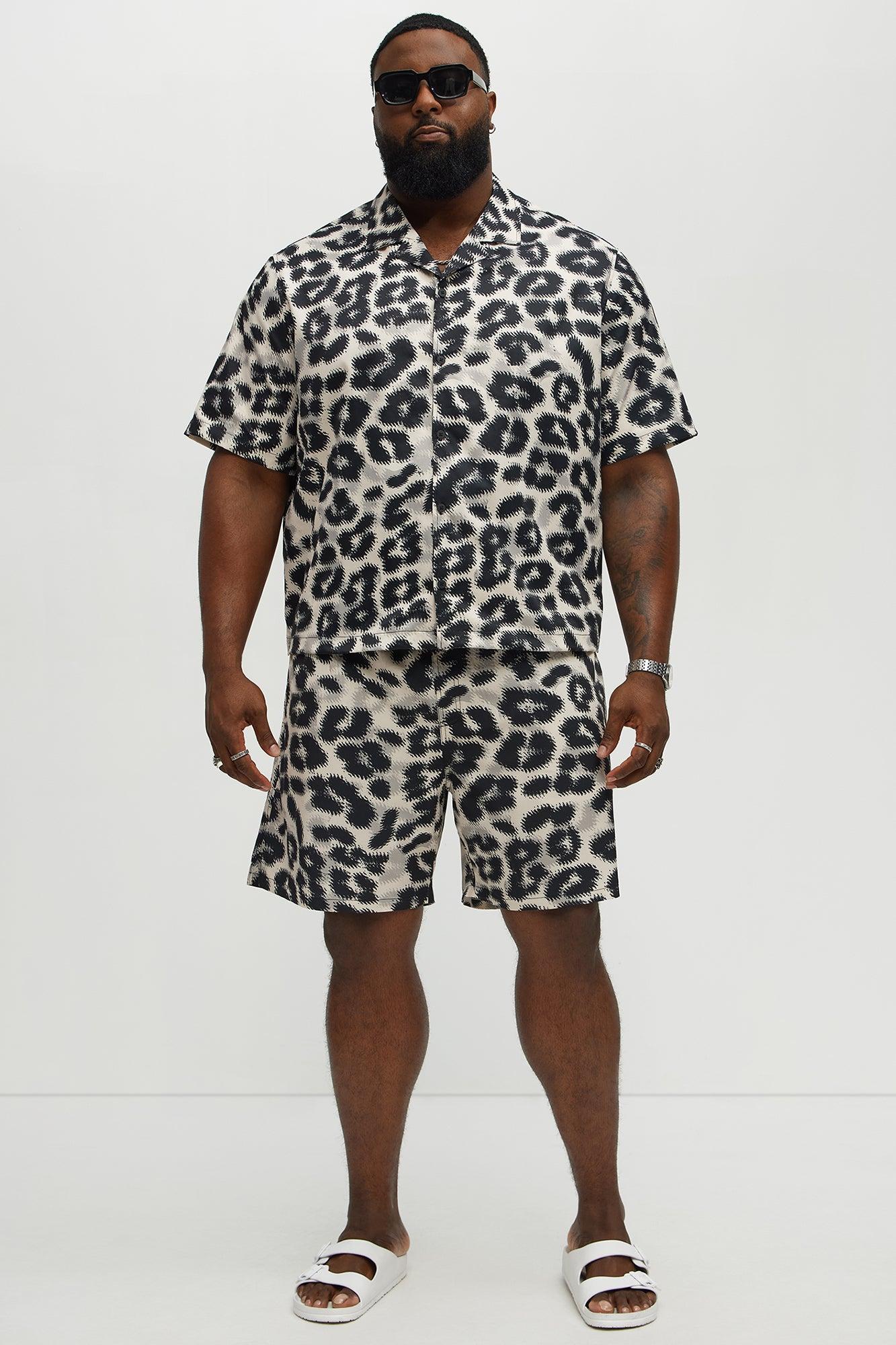 Pixel Surge Swim Classic Trunk - Cream/combo Product Image