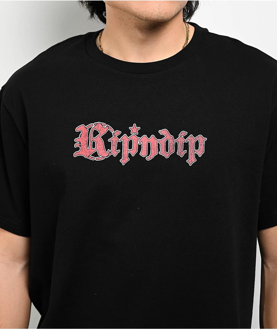 RIPNDIP Fein Black T-Shirt Product Image